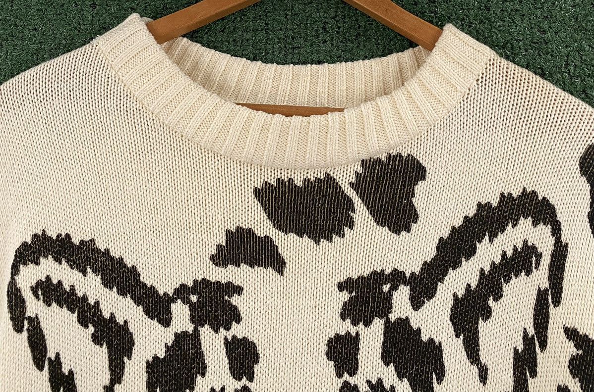 Vintage Vintage 90’s Perrie Ellen Leopard Knit Sweater Women’s Large Size L / US 10 / IT 46 - 3 Thumbnail