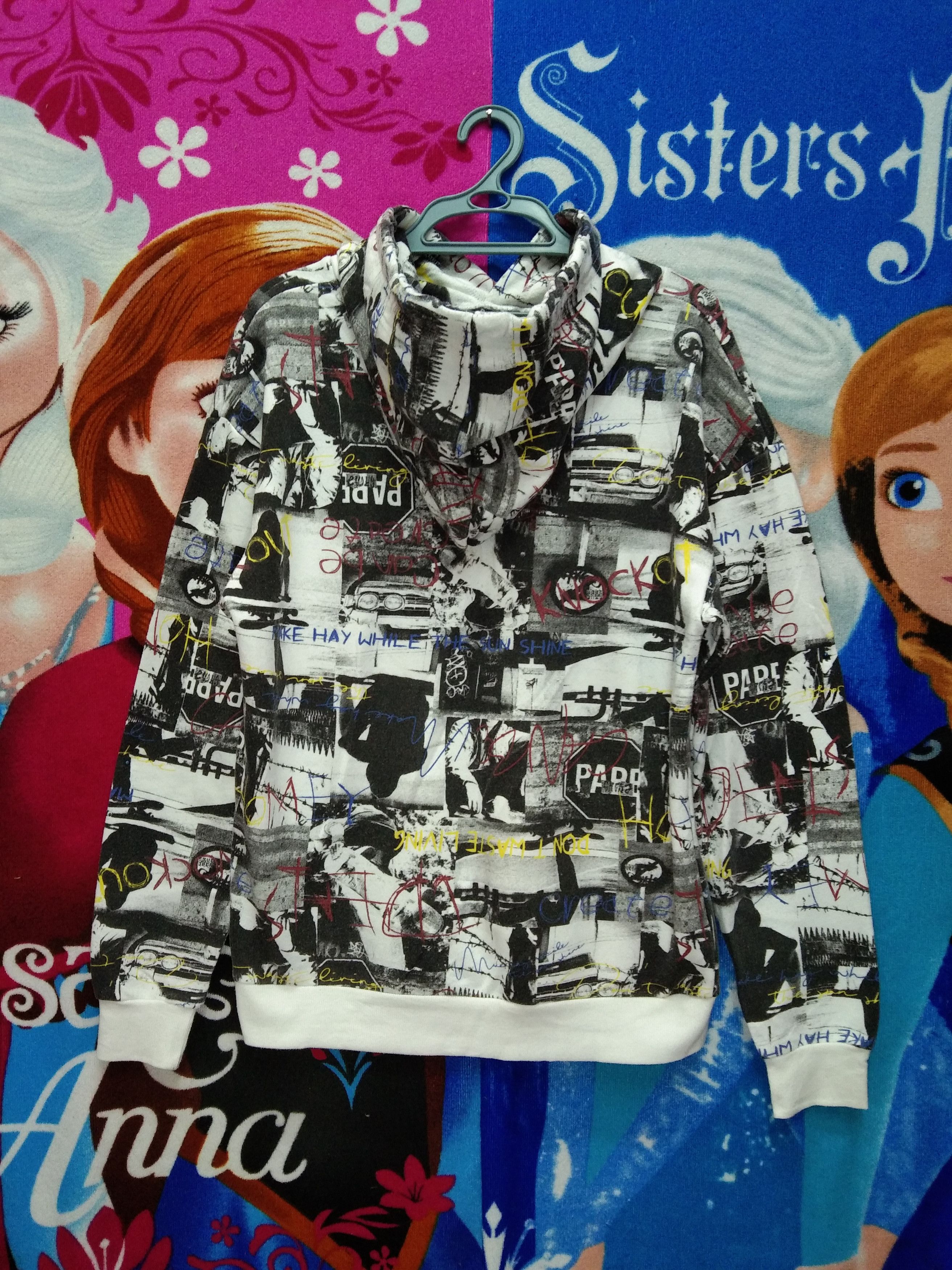 Japanese Brand JUNGLESTORM FULL PRINT HOODIE Size US M / EU 48-50 / 2 - 1 Thumbnail