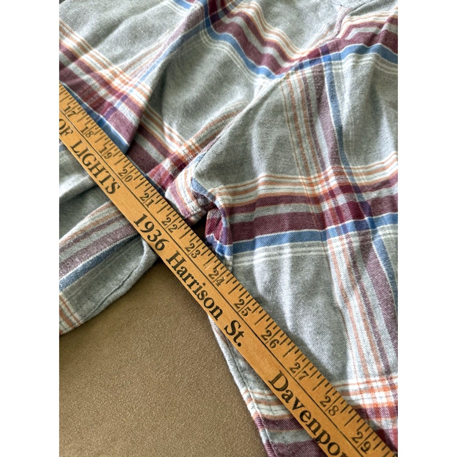 Tommy Bahama Tommy Bahama Mens Button-Up Plaid Beach Flannel Shirt L Multicolor Cotton Telcer Regular Long Sleeve Coastal Boating Patch Logo Size US L / EU 52-54 / 3 - 6 Thumbnail