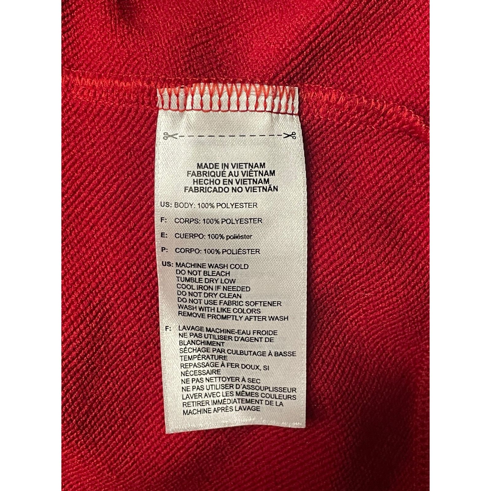 Adidas Adidas Golf Climalite Red Pullover 1/4 Zip Sweatshirt Size US XL / EU 56 / 4 - 6 Thumbnail