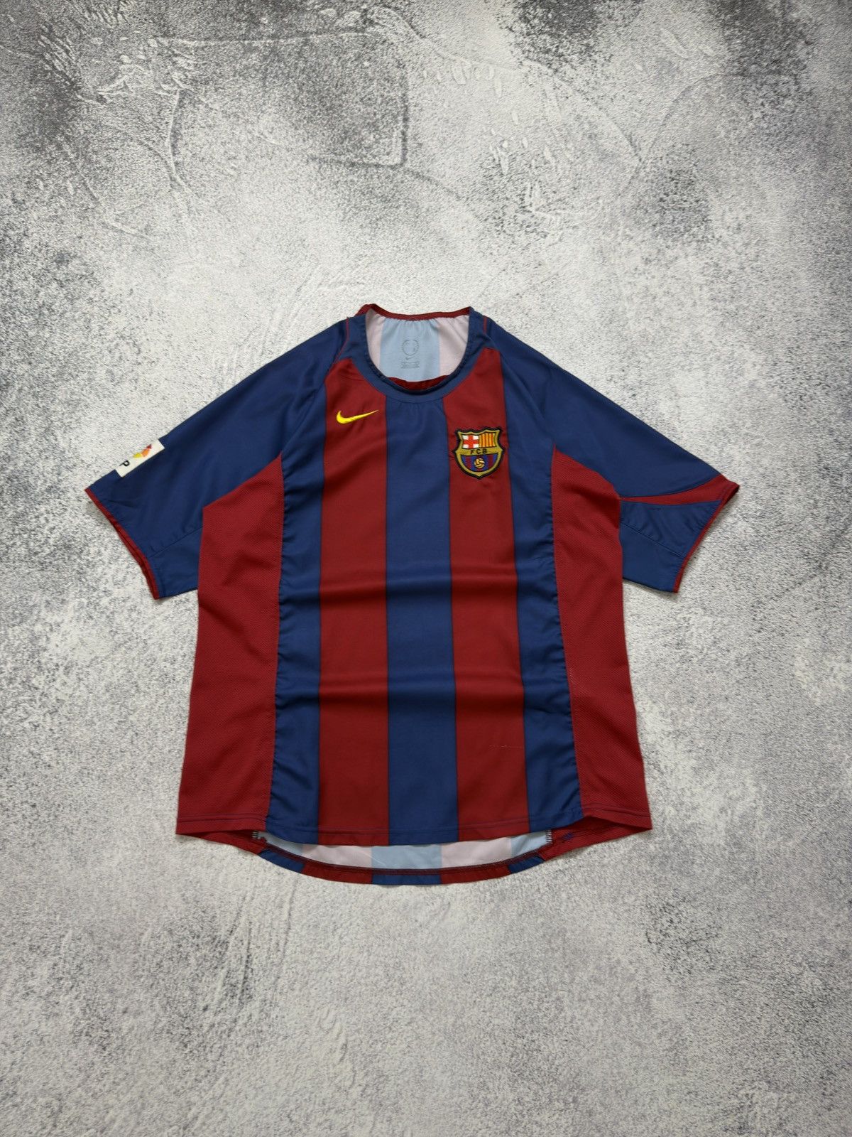 Nike VTG NIKE FC BARCELONA 2004/2005 HOME FOOTBALL SHIRT JERSEY Size US XL / EU 56 / 4 - 1 Thumbnail