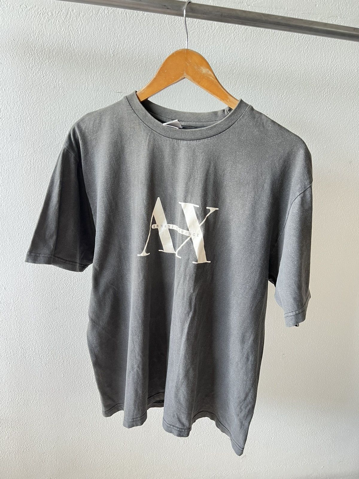 PAPER THIN Faded Armani / Exchange Distressed