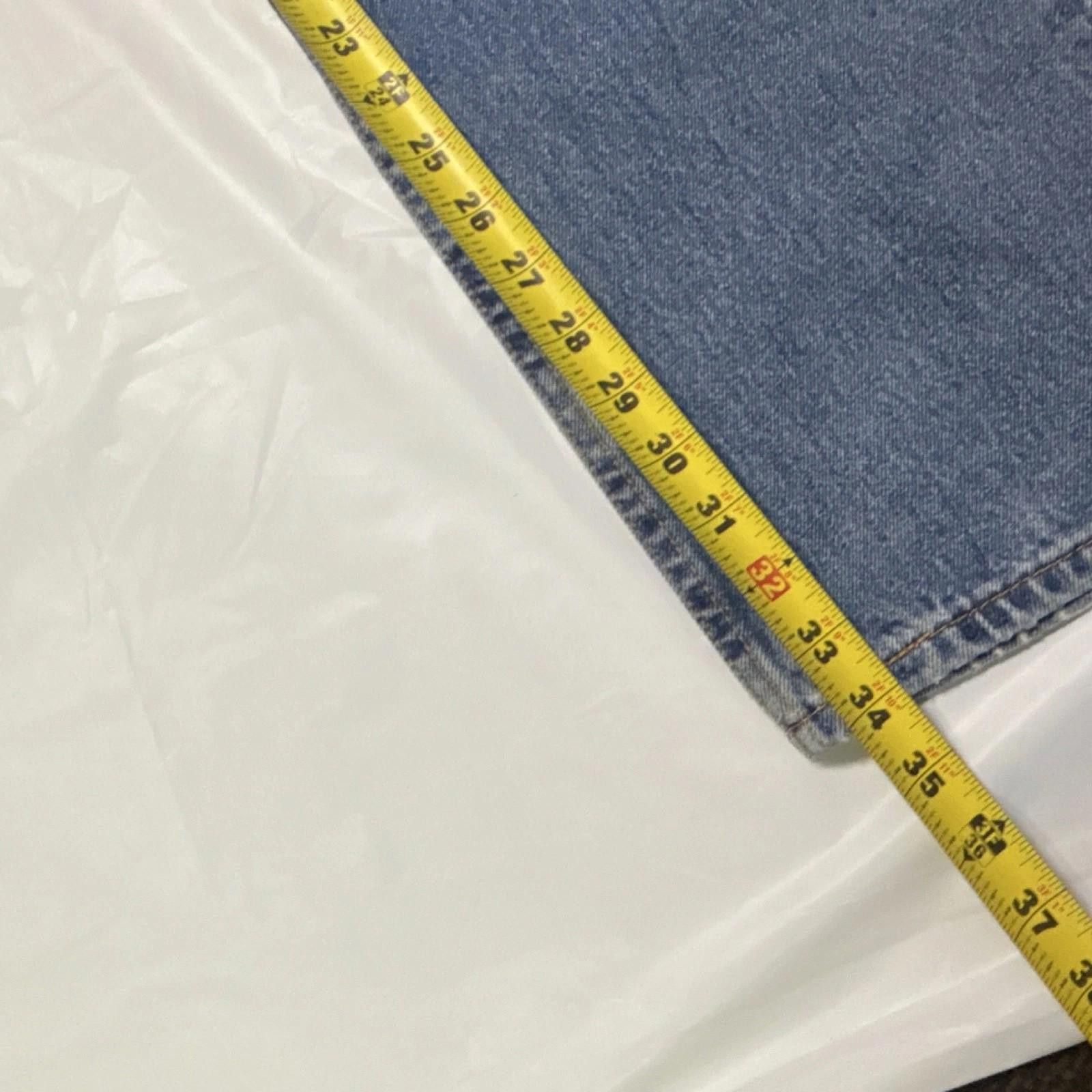 Levi's Levi's Relaxed Straight Men Jeans Denim Medium Wash 36x34 Size US 36 / EU 52 - 7 Thumbnail
