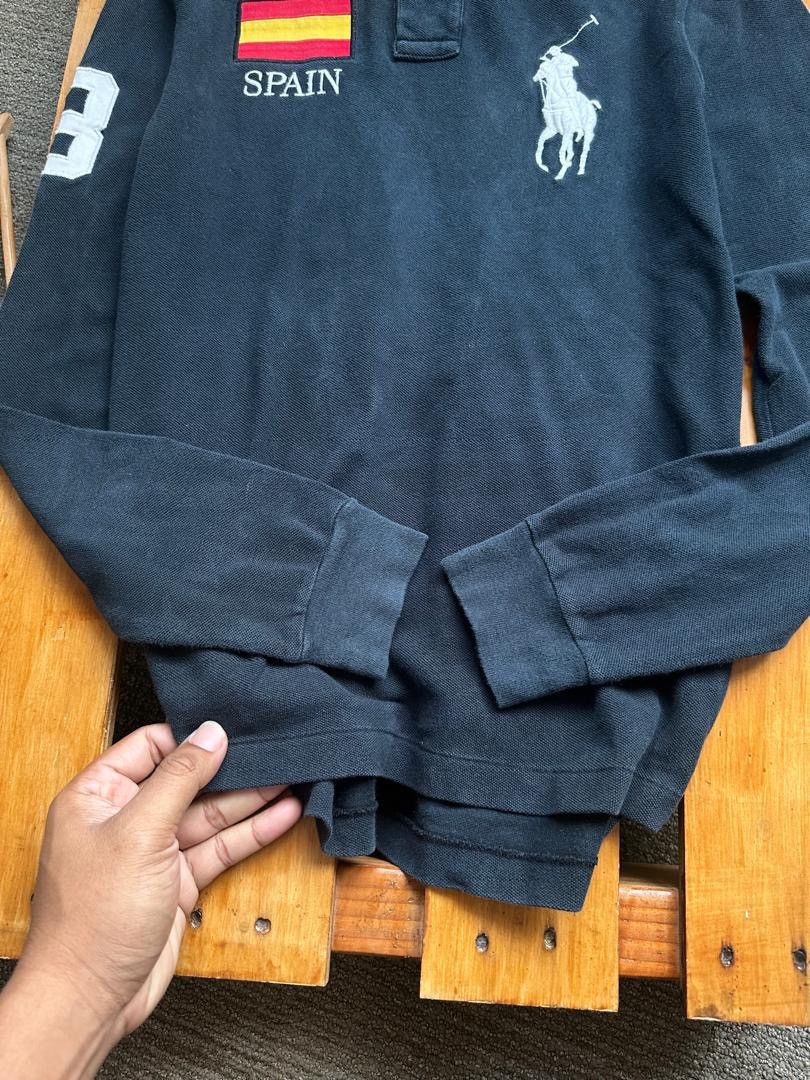 Polo Ralph Lauren × Vintage VINTAGE POLO RALPH LAUREN SPAIN #3 LONGSLEEVE Size US XS / EU 42 / 0 - 4 Thumbnail