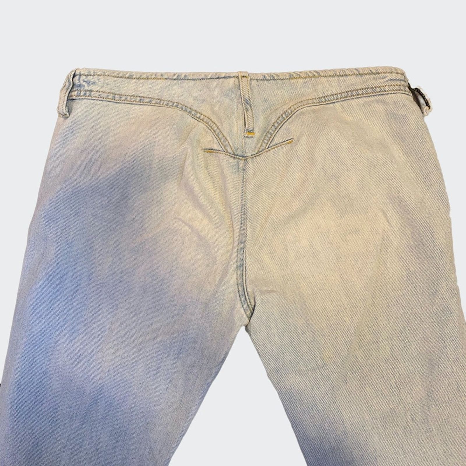 Diesel ARCHIVE Y2K Diesel Ultra Low Rise Jeans Made in Italy 28 Size 28" / US 6 / IT 42 - 7 Thumbnail