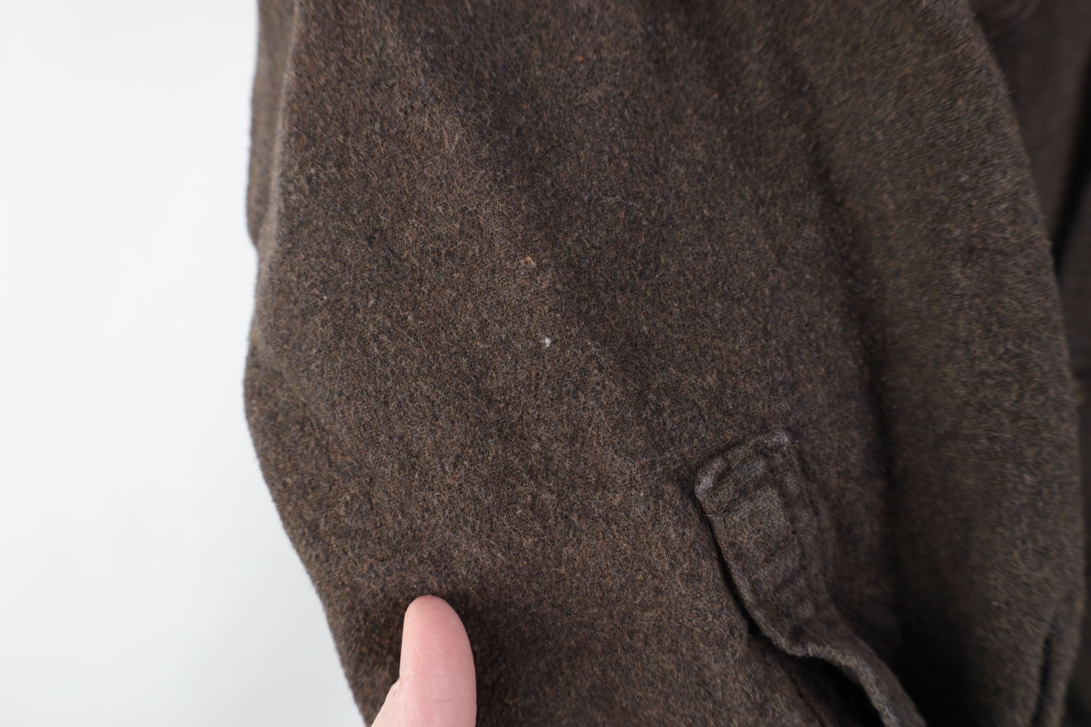 Vintage Vintage 90s Streetwear Chamois Cloth Button Shirt Brown Size US XL / EU 56 / 4 - 5 Thumbnail