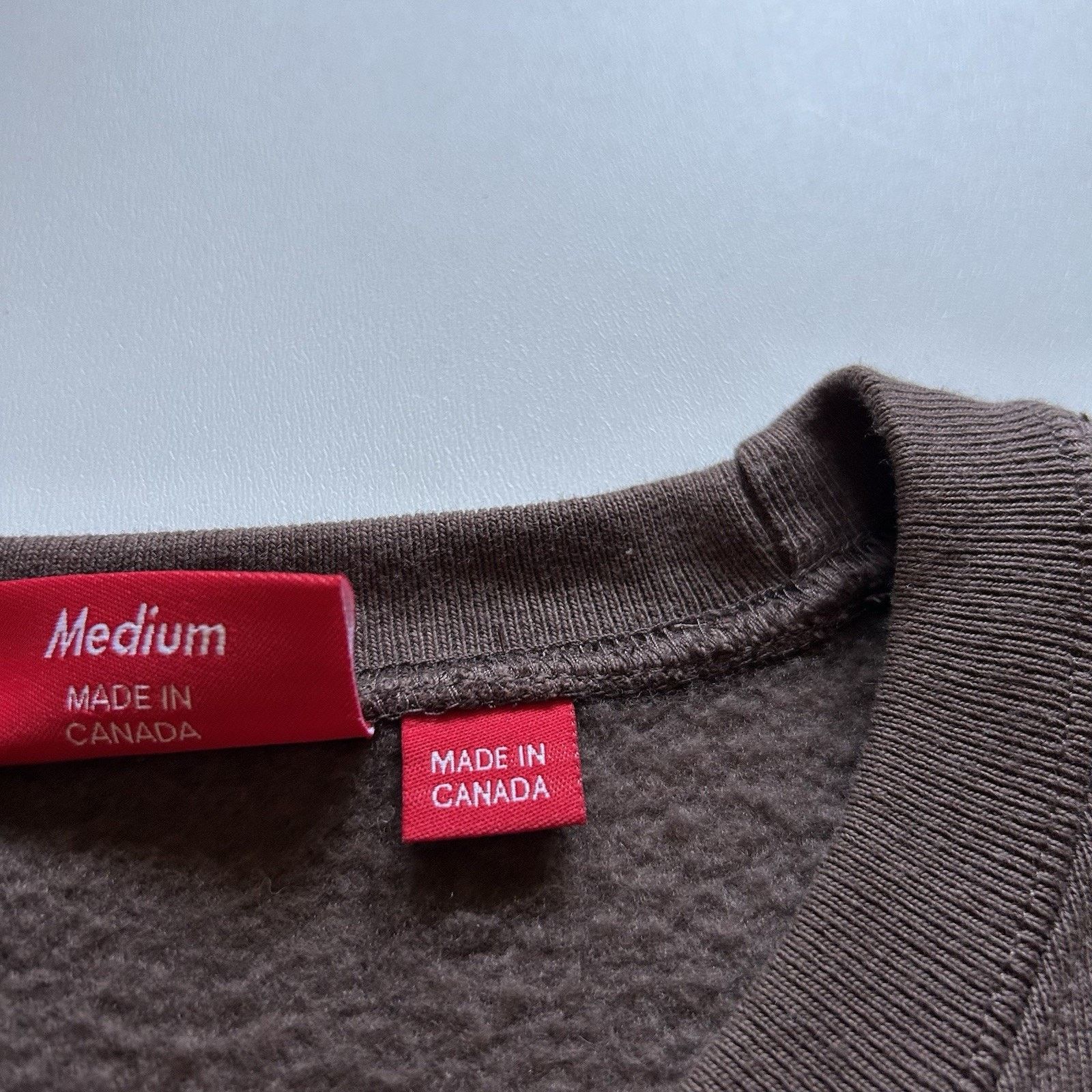 Rare × Supreme Supreme Box Logo Bogo Crewneck Sweatshirt FW22 Brown Medium Size US M / EU 48-50 / 2 - 4 Thumbnail