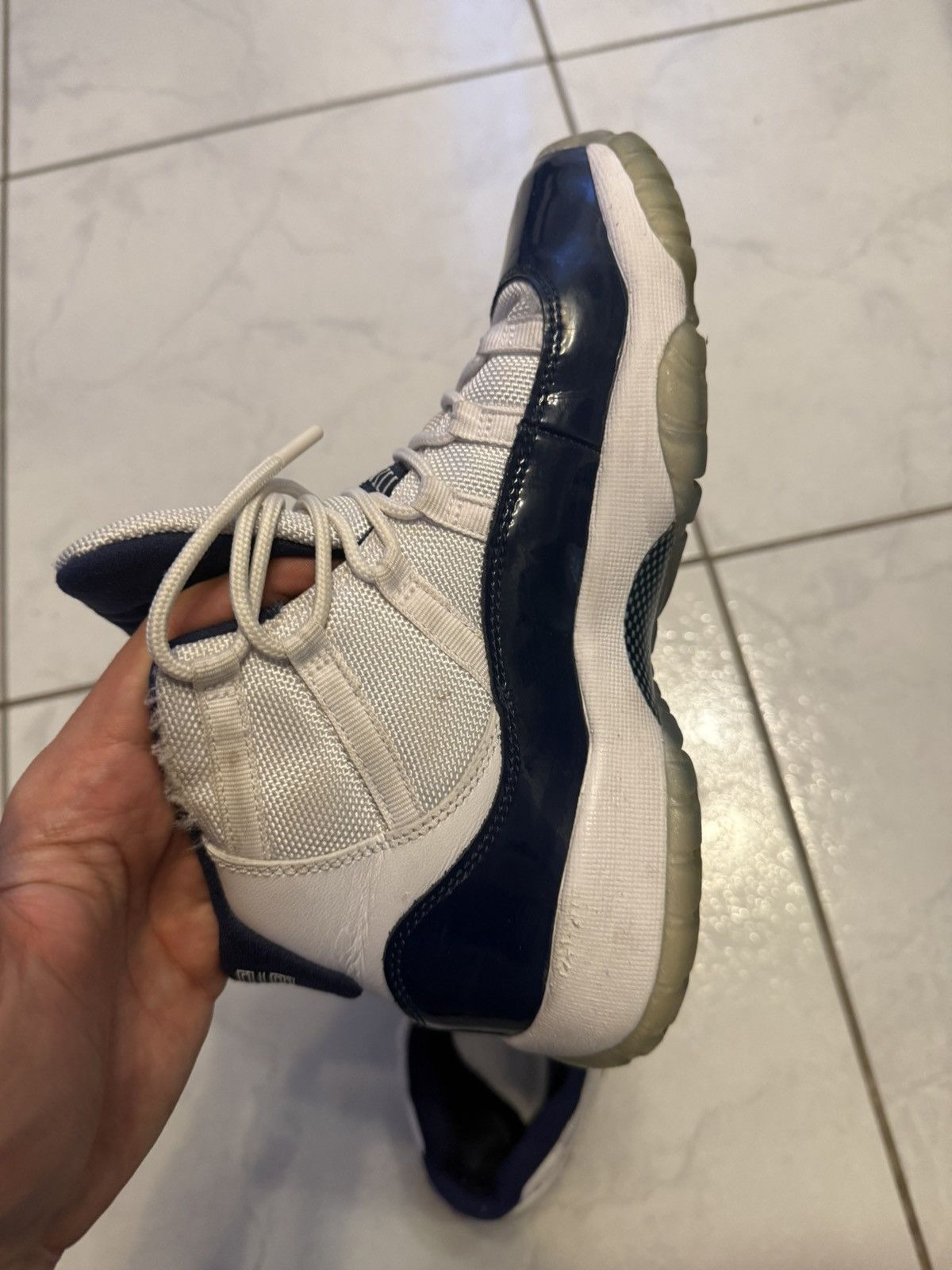 Jordan Brand Air Jordan 11 Midnight Navy Size US 7 / EU 40 - 5 Thumbnail