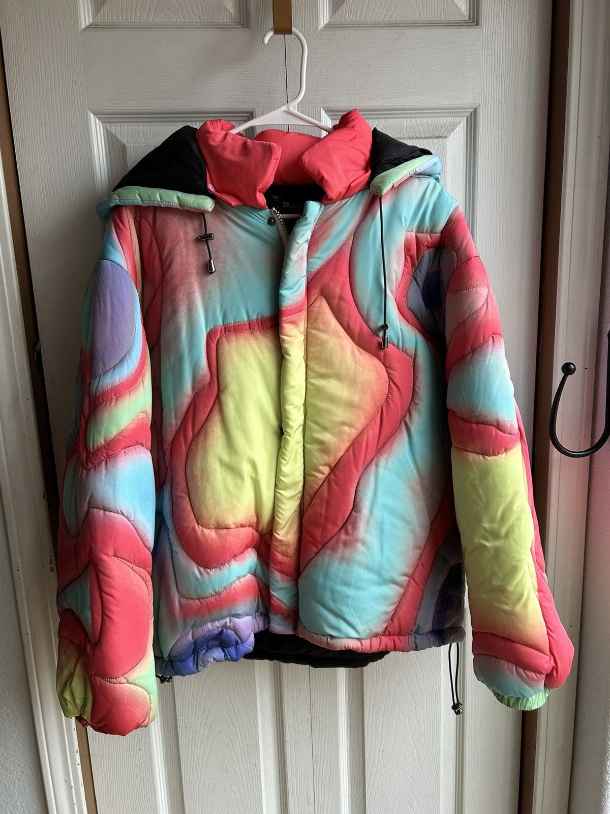 Bad Son × Japanese Brand Badson SPCTRM Multicolor Puffer Jacket Size XL Size US XL / EU 56 / 4 - 3 Thumbnail