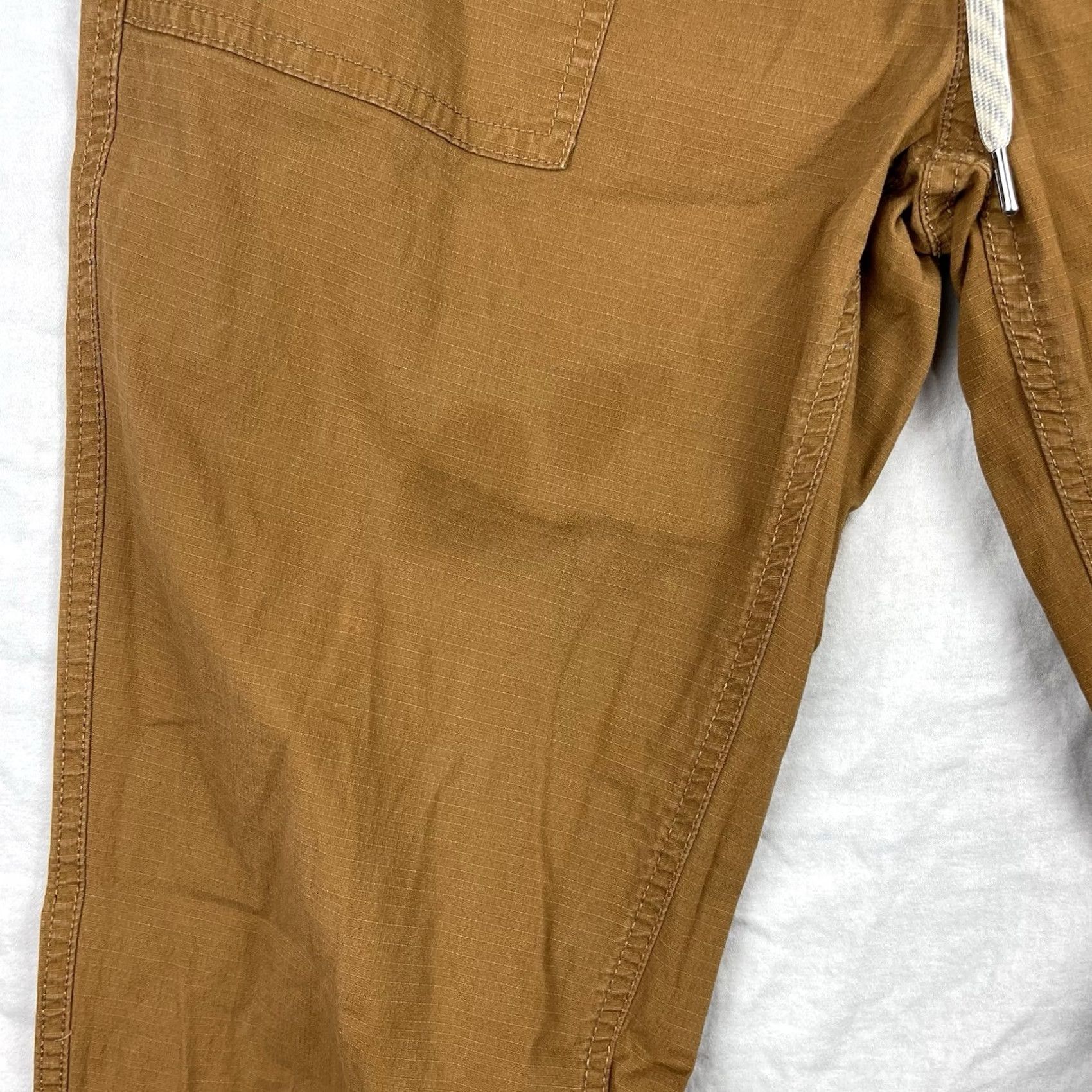 Vuori Vuori Pants Womens Small Brown Ripstop Organic Cotton Stretch VW450 Hiking Size 28" / US 6 / IT 42 - 4 Thumbnail