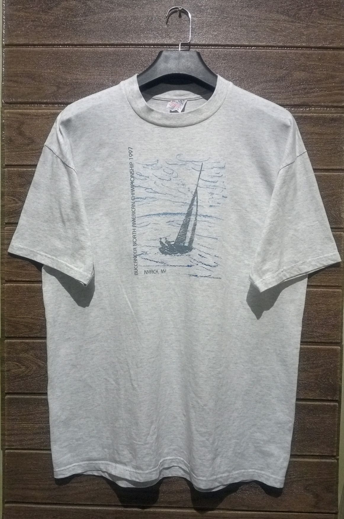 Vintage VTG 1997 Buccaneer North American Championship Nyack, NY Tee Size US XL / EU 56 / 4 - 1 Thumbnail