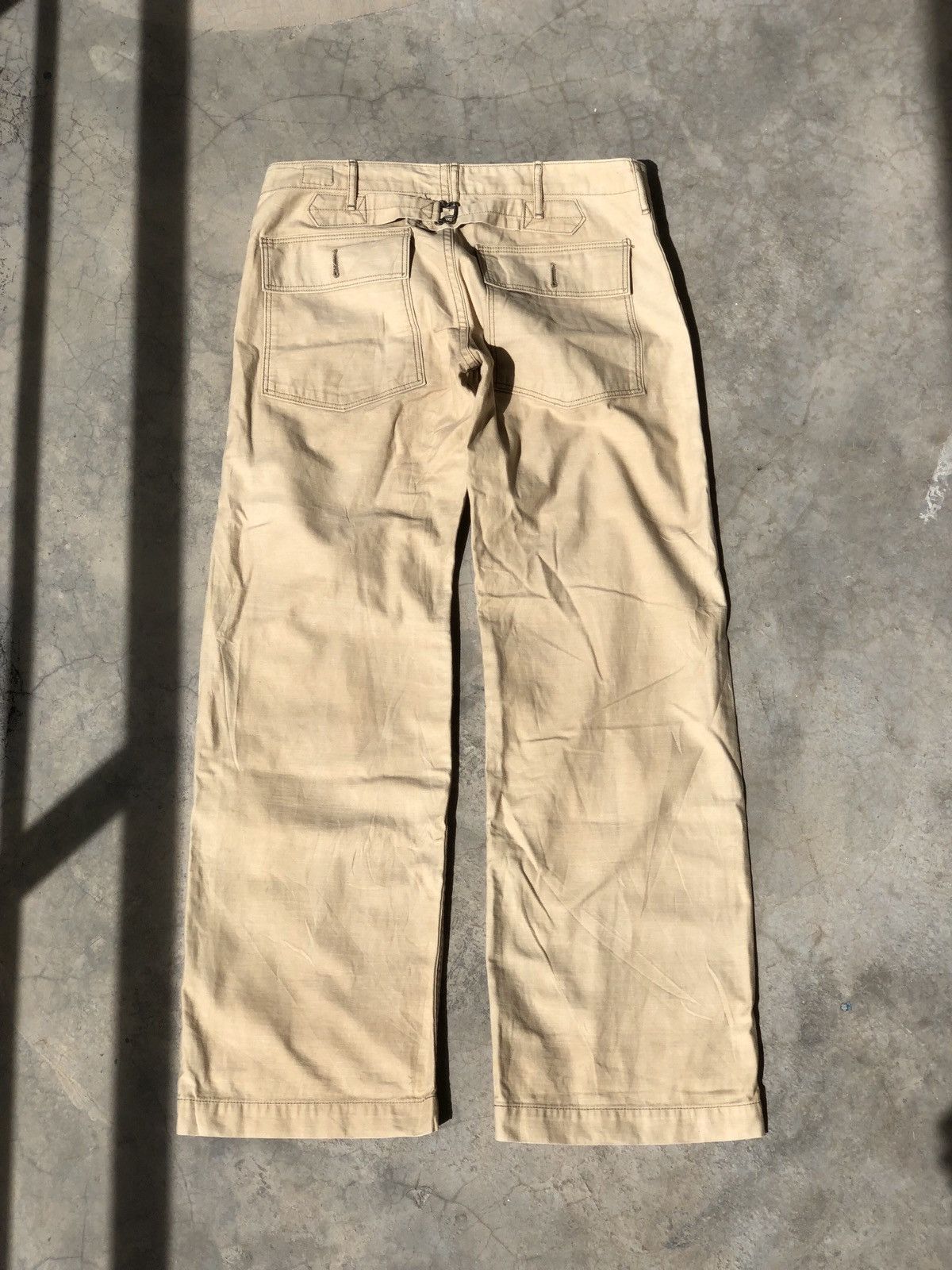 Orslow Japan Cinch Back Fatigue Baker Pants