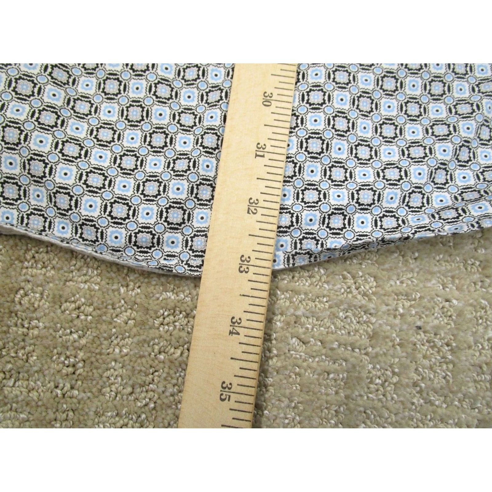 Vintage Rafter C Shirt Men 2XL Blue Geometric Western Long Sleeve Button-Down Cowboy Size US XXL / EU 58 / 5 - 6 Thumbnail