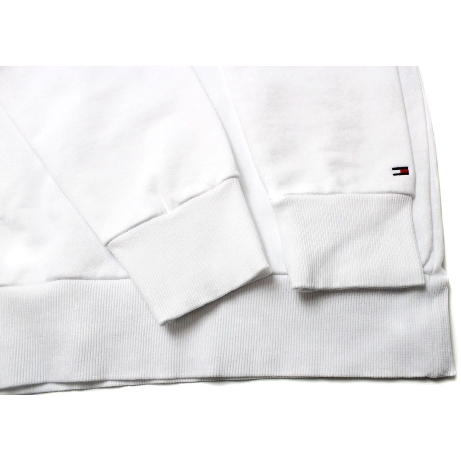 Tommy Hilfiger Tommy Hilfiger Sweatshirt Men Large Pullover Crew Neck Logo White Size US L / EU 52-54 / 3 - 5 Thumbnail