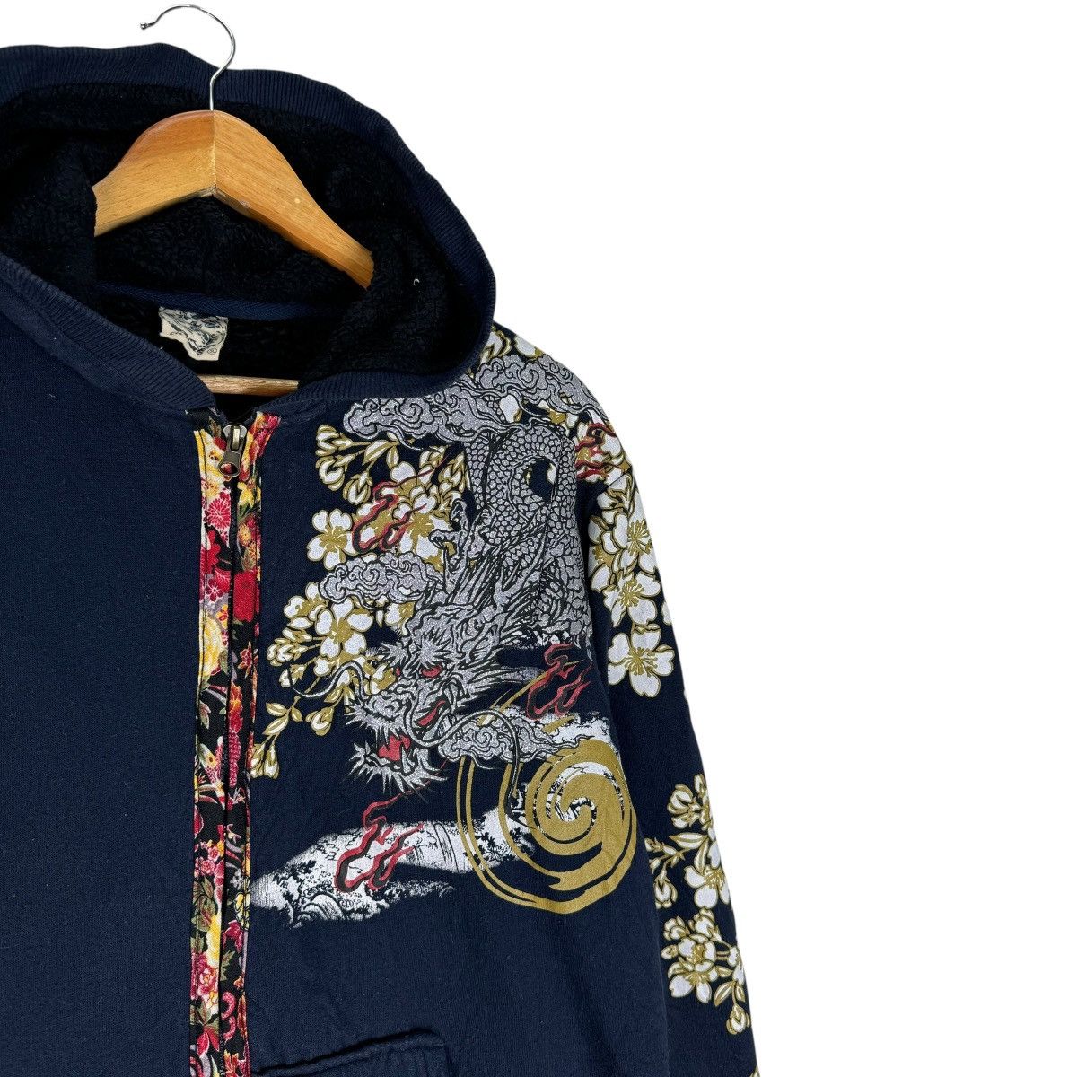 Japanese Brand ☀️SUKAJAN DRAGON HOODIE SWEATSHIRT Size US L / EU 52-54 / 3 - 7 Thumbnail
