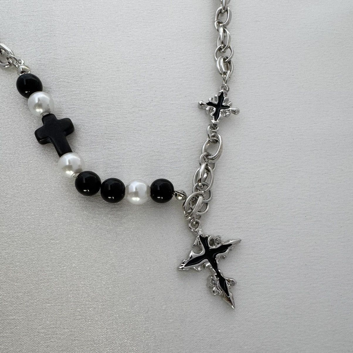Other Cross Pendant Necklace for Men Women,Hip Hop Unisex Style Size ONE SIZE - 2 Thumbnail