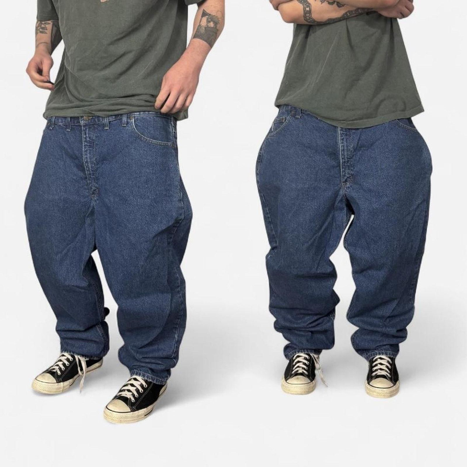 Carhartt Vintage Carhartt Baggy dark wash Grunge Jeans Size US 42 / EU 58 - 1 Thumbnail