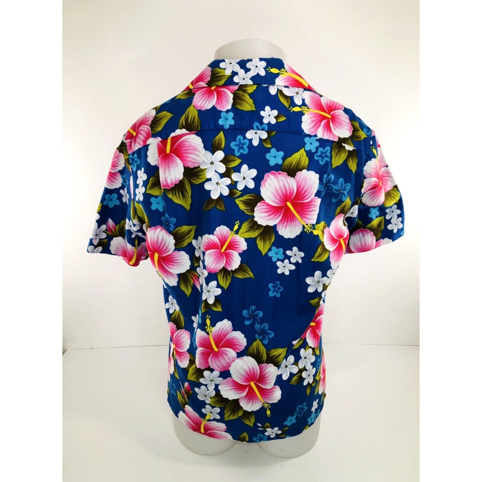 Vintage UI MAIKAI - Floral Hibiscus Vintage Mens S Aloha Hawaiian Shirt Size US S / EU 44-46 / 1 - 4 Thumbnail