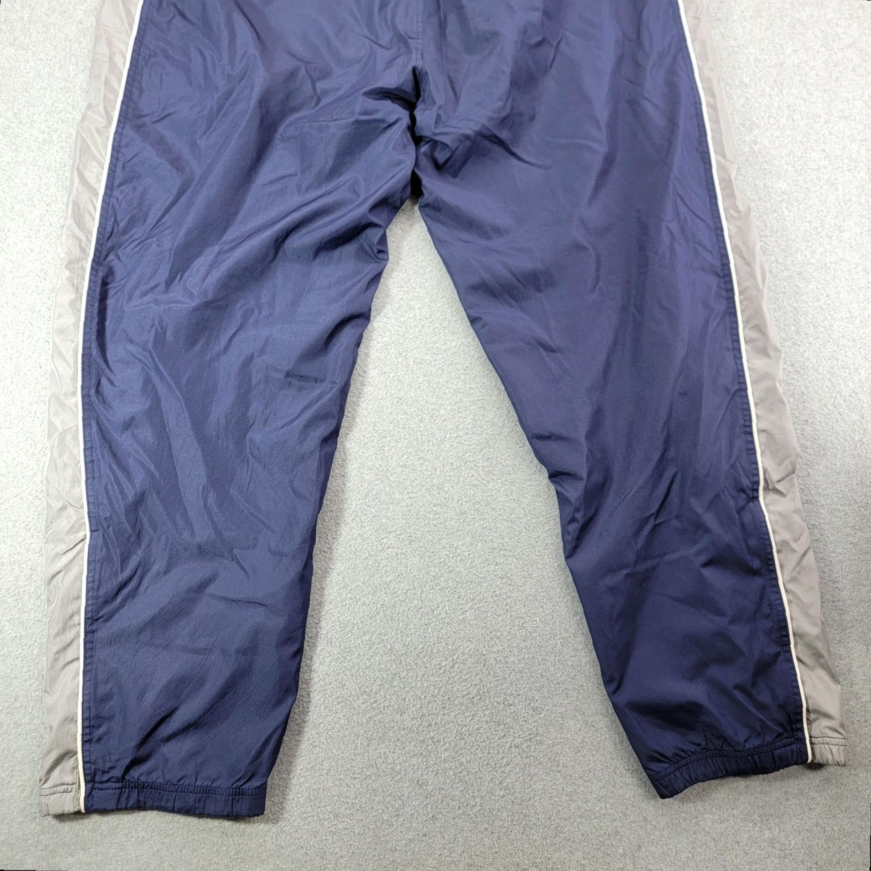 Reebok Reebok Pants Mens XL Blue Colorblock Lined Track Warm Up Elastic Waist Adjustable Pockets LTRB Relaxed Tapered Size US 36 / EU 52 - 6 Thumbnail
