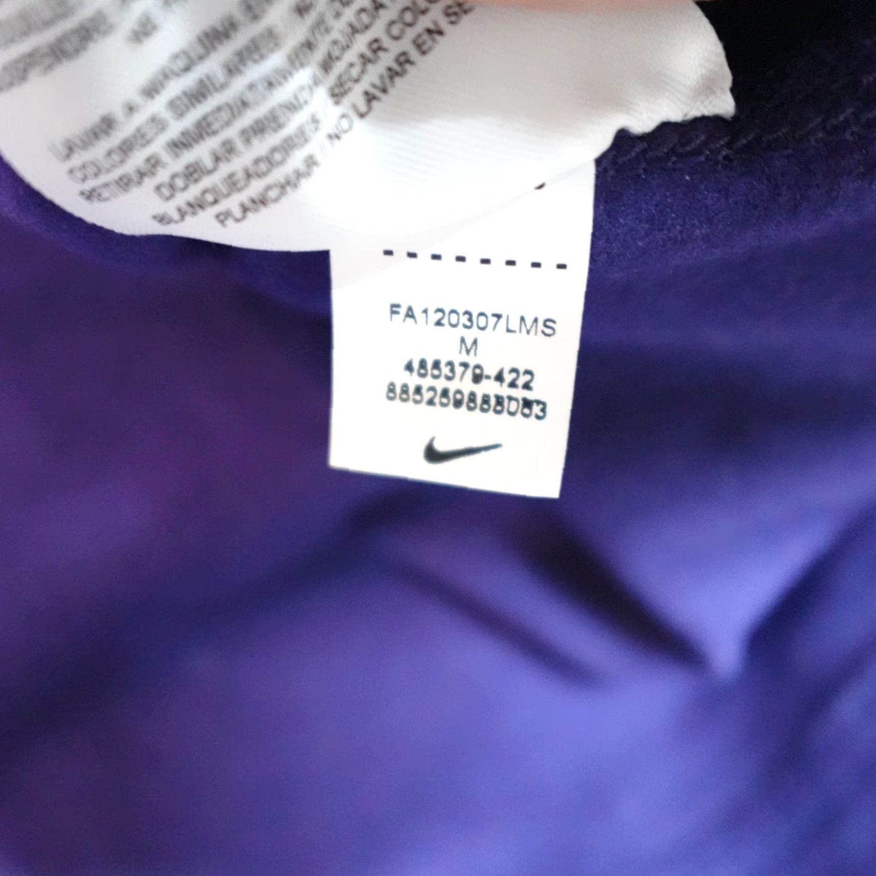 Nike Nike Pro Womens Pullover Sweatshirt 1/2 Zip Activewear Purple Navy XS-XL? Size M / US 6-8 / IT 42-44 - 6 Thumbnail