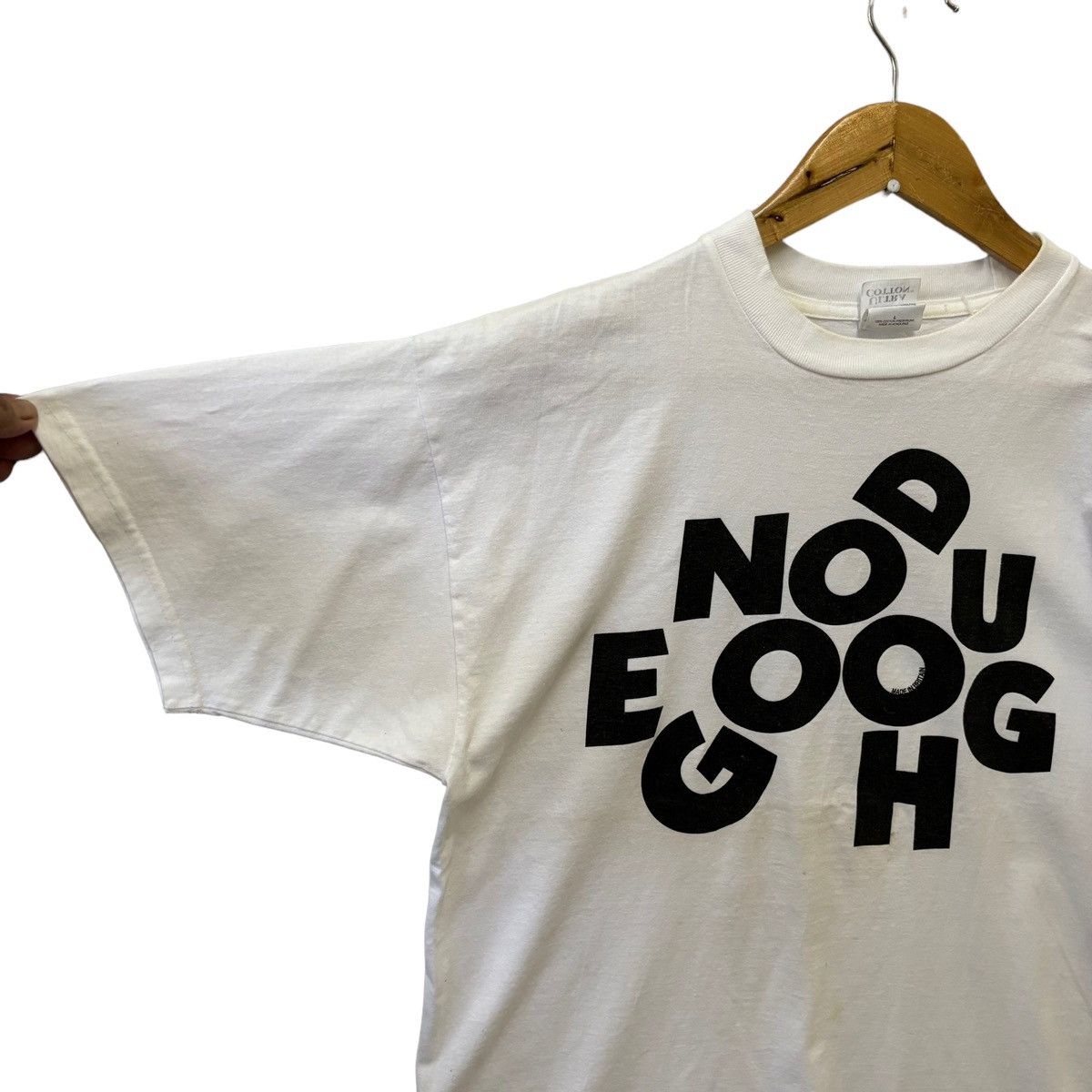 GOODENOUGH × Hysteric Glamour × Japanese Brand Vintage Good Enough Japanese Brand Spellout Size US L / EU 52-54 / 3 - 6 Thumbnail