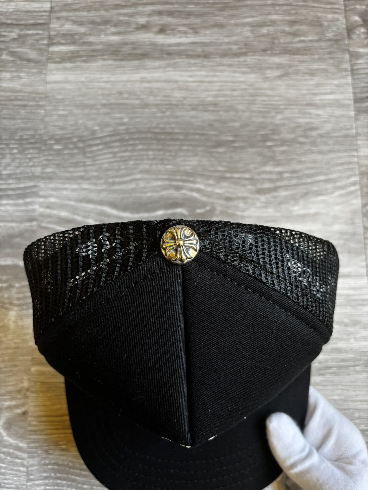 Chrome Hearts Chrome Hearts Triple Cross Hat Size ONE SIZE - 2 Thumbnail