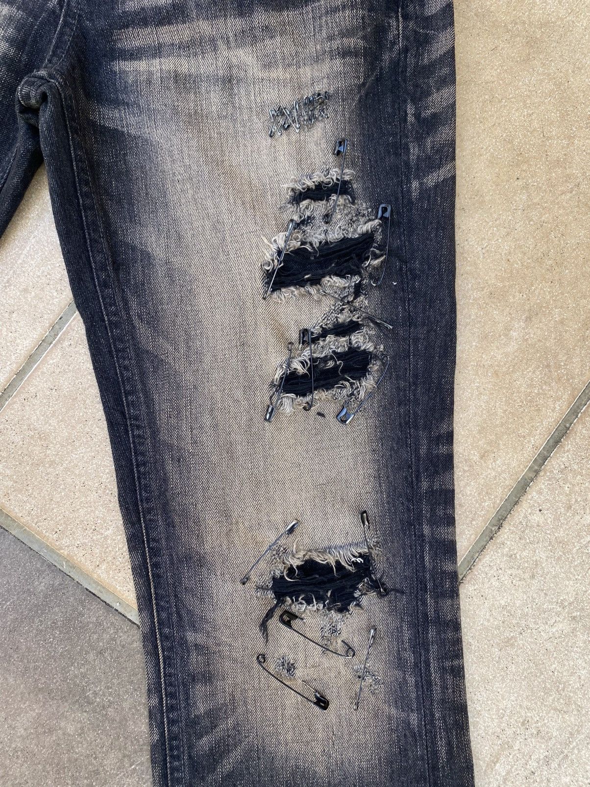 Murder License Murder Lincense Studded Flare Jeans Size US 35 - 11 Thumbnail