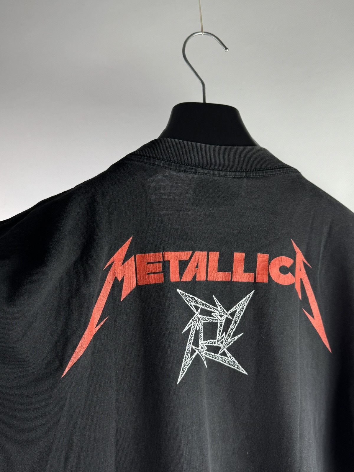 Metallica Vintage 90s Metallica Single Stitched no Leaf Clover T-Shirt Size US M / EU 48-50 / 2 - 4 Thumbnail
