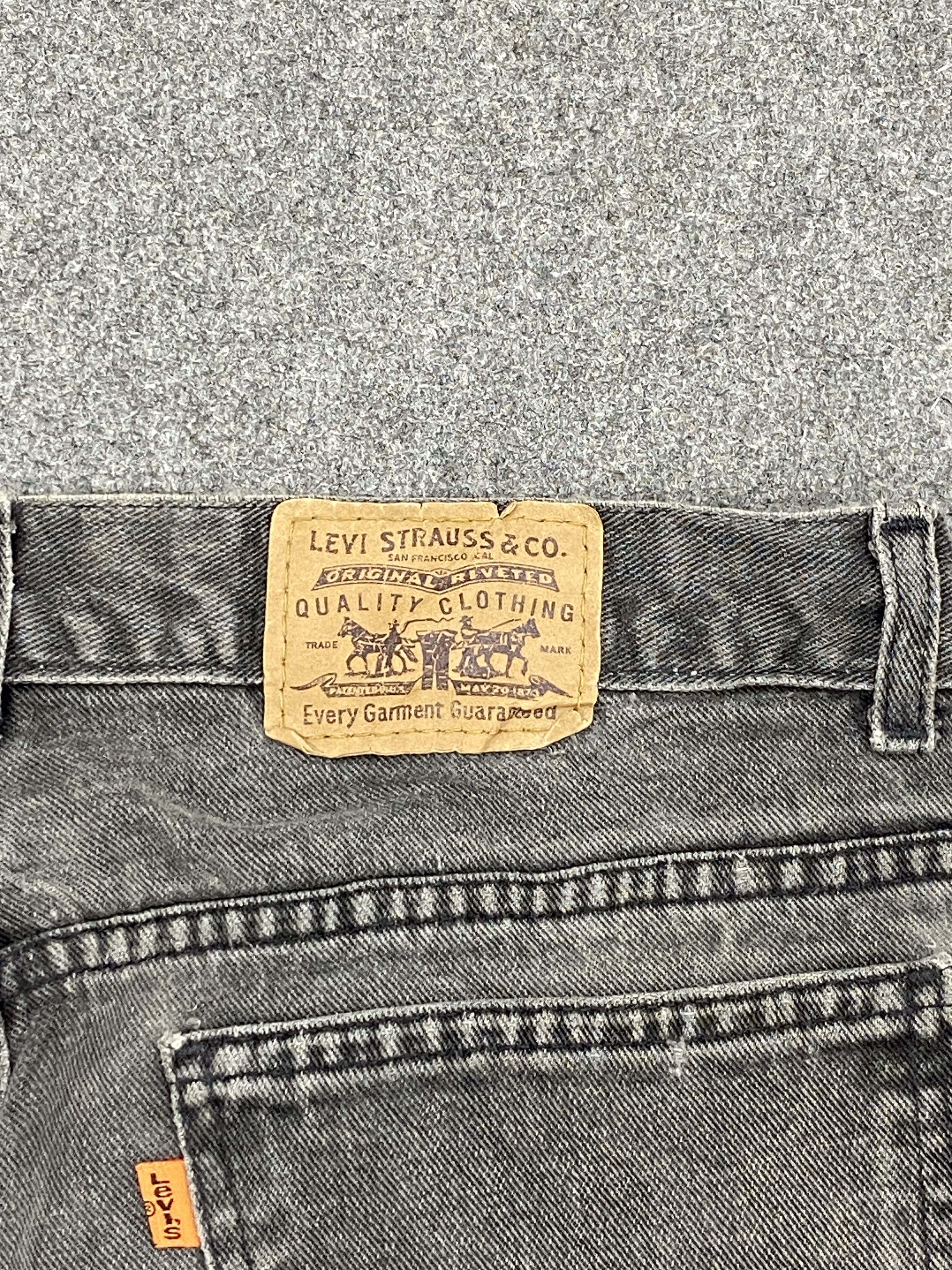 Levi's Vintage 90s Levis Orange Tab Jeans DP2698 Size US 31 - 5 Thumbnail
