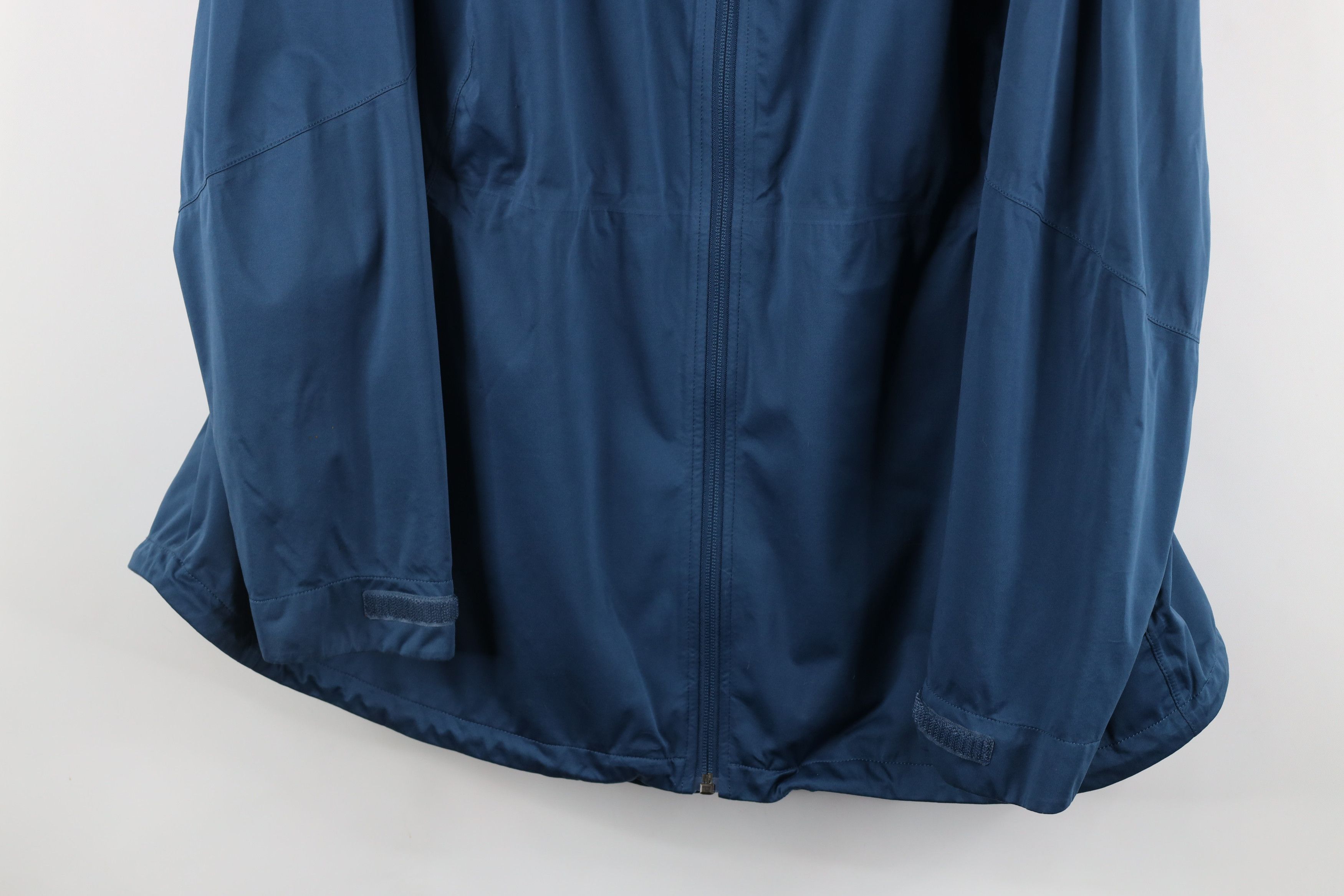 The North Face × Vintage The North Face DryVent Waterproof Hooded Rain Jacket Blue Size XXL / US 16-18 / IT 52-54 - 3 Thumbnail