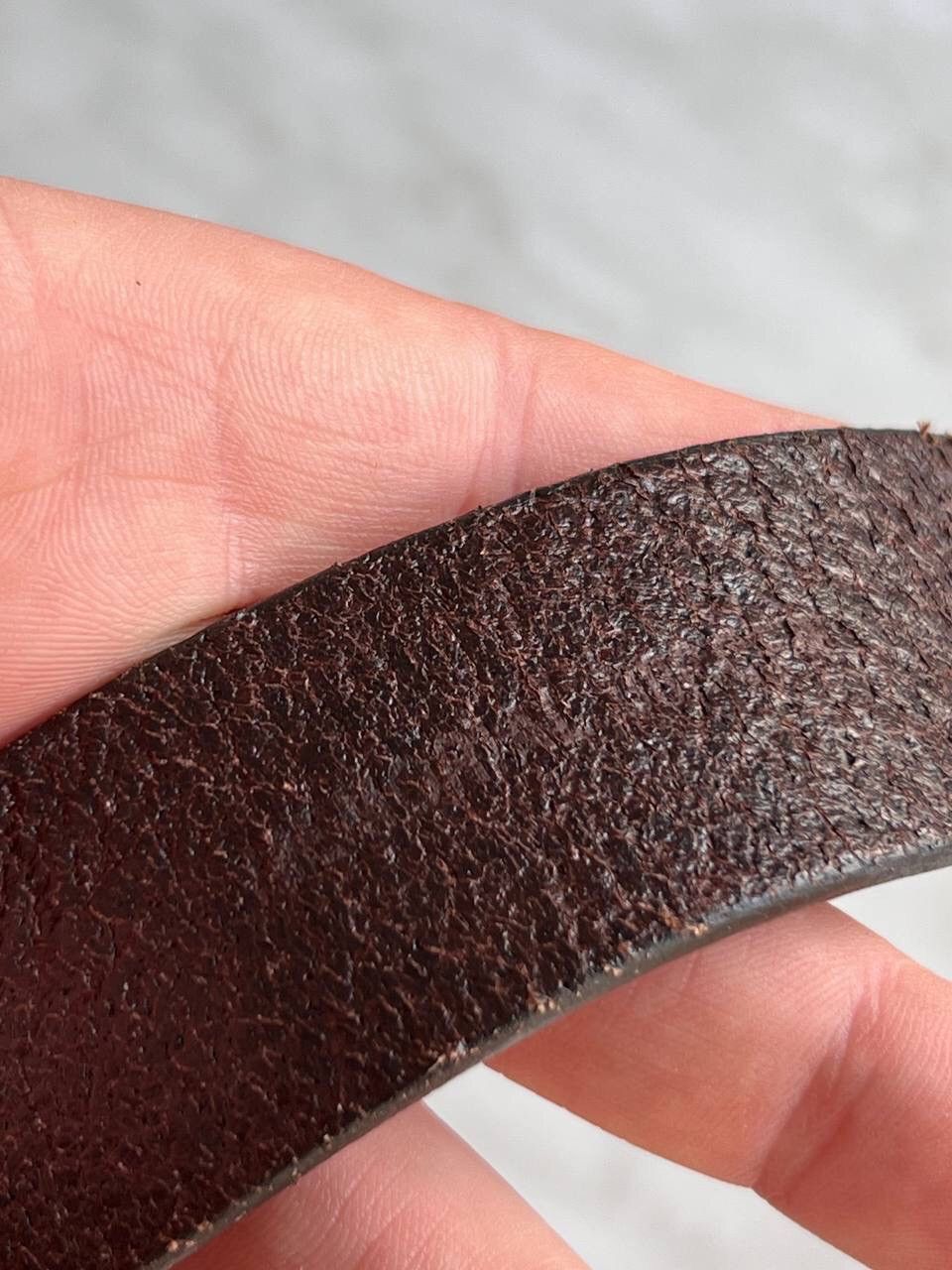 Diesel Vintage leather diesel belt y2k style 2000's Size ONE SIZE - 7 Thumbnail