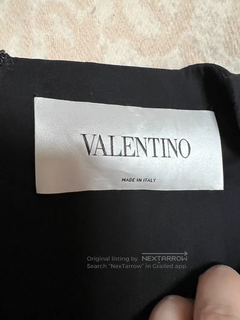 Valentino Valentino Wool silk flared sleeve dress Size XL / US 12-14 / IT 48-50 - 3 Thumbnail
