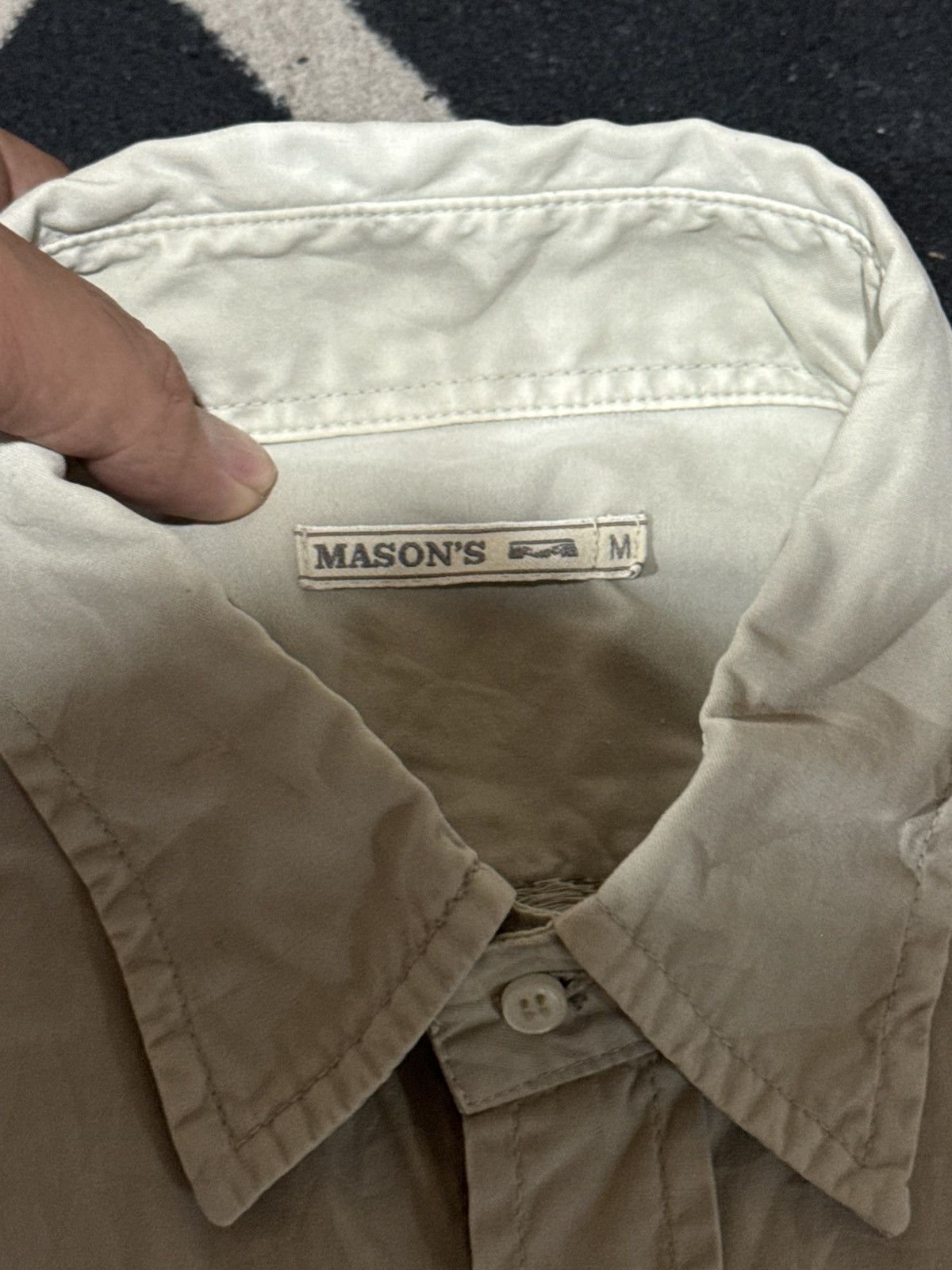 Mason's Mason's Air Crew Workshirt Embroidered Military Size US M / EU 48-50 / 2 - 6 Thumbnail