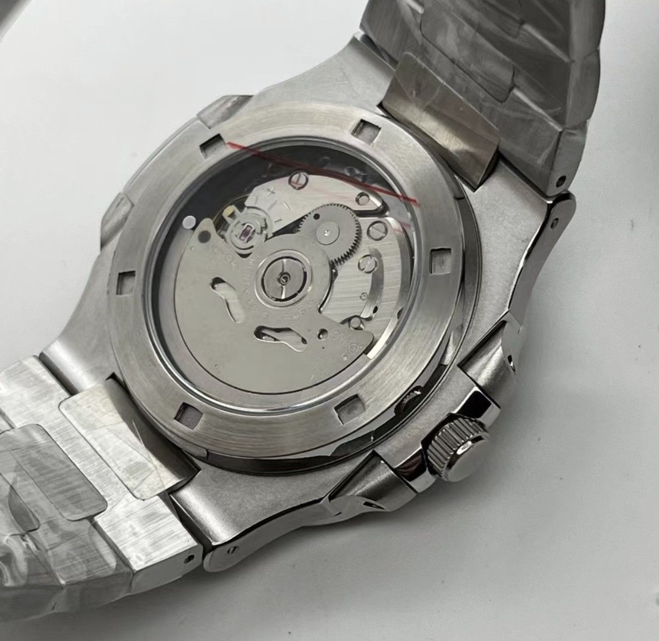 Japanese Brand Seiko Mod Nautilus Green Steel Automatic Watch 41mm NH35 Size ONE SIZE - 4 Thumbnail