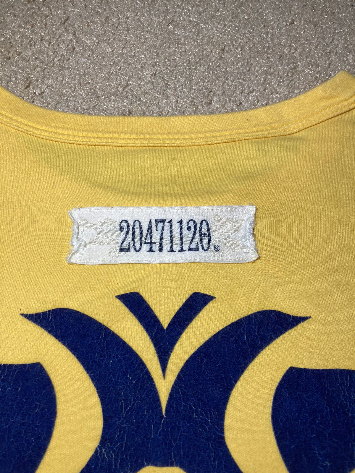 20471120 × Beauty Beast 90s 20471120 Evangelion Yellow Tattoo Unit Top SS98 Hyoma BB Size US M / EU 48-50 / 2 - 8 Thumbnail