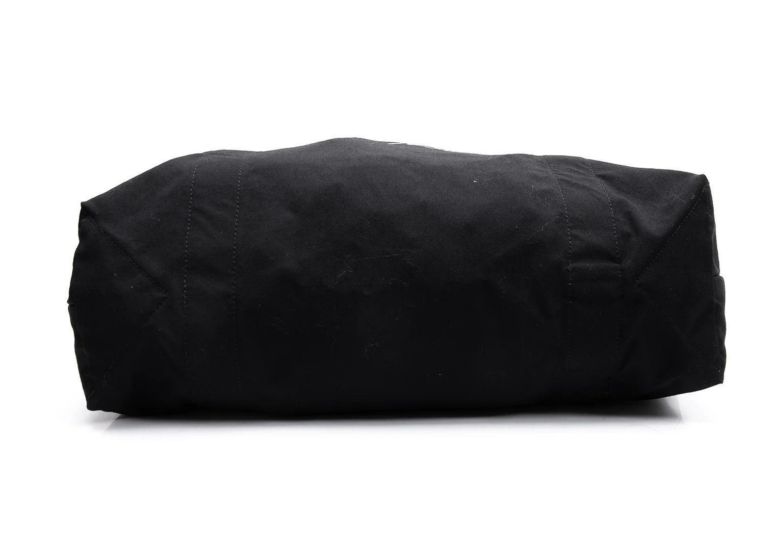 Yohji Yamamoto Yohji Yamamoto Wool Gabardine Logo Print Tote Bag Size ONE SIZE - 4 Thumbnail