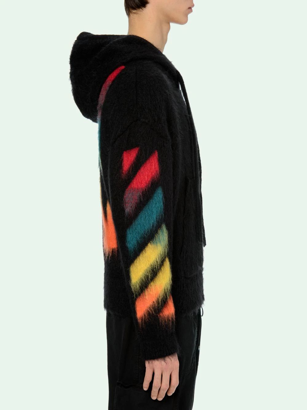 Off-White Off-White Brushed Zipped Hoodie Size US S / EU 44-46 / 1 - 2 Thumbnail