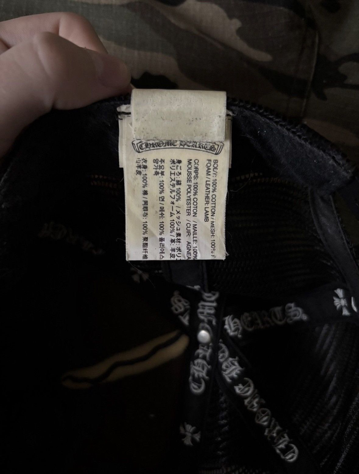 Chrome Hearts Chrome hearts triple star patch hat Size ONE SIZE - 4 Thumbnail