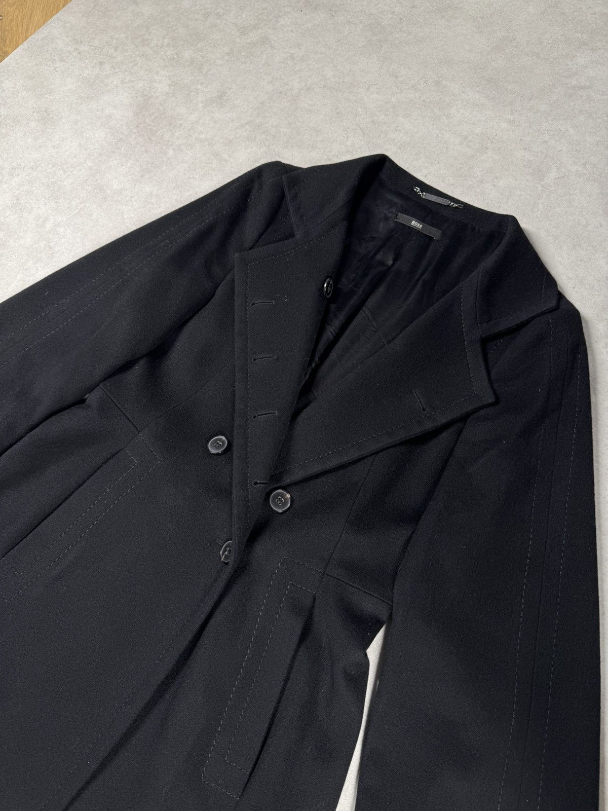 Hugo Boss Hugo Boss wool coat Size S / US 4 / IT 40 - 2 Thumbnail
