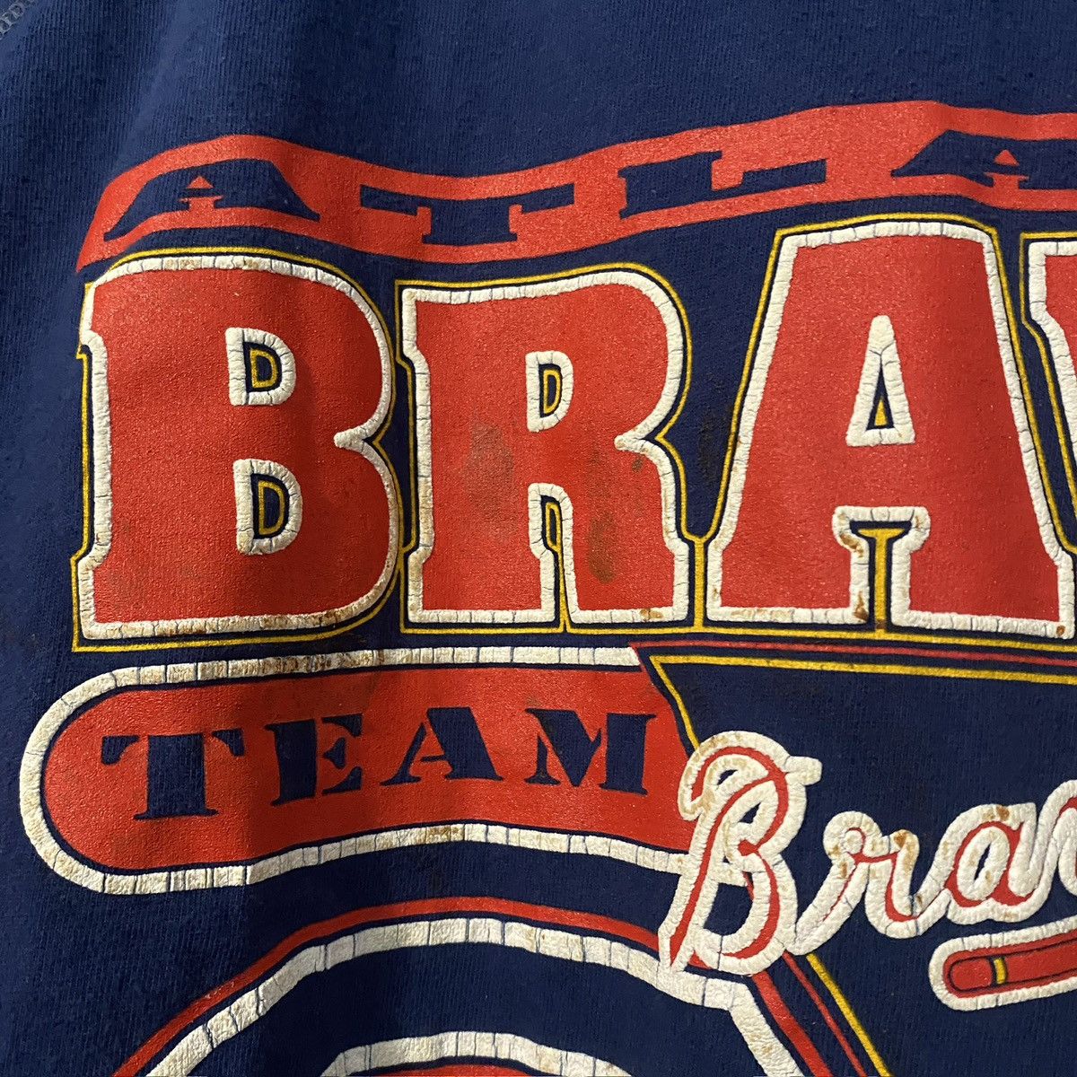 MLB Vintage 1993 Atlanta Braves MLB Shirt Size US XL / EU 56 / 4 - 7 Thumbnail