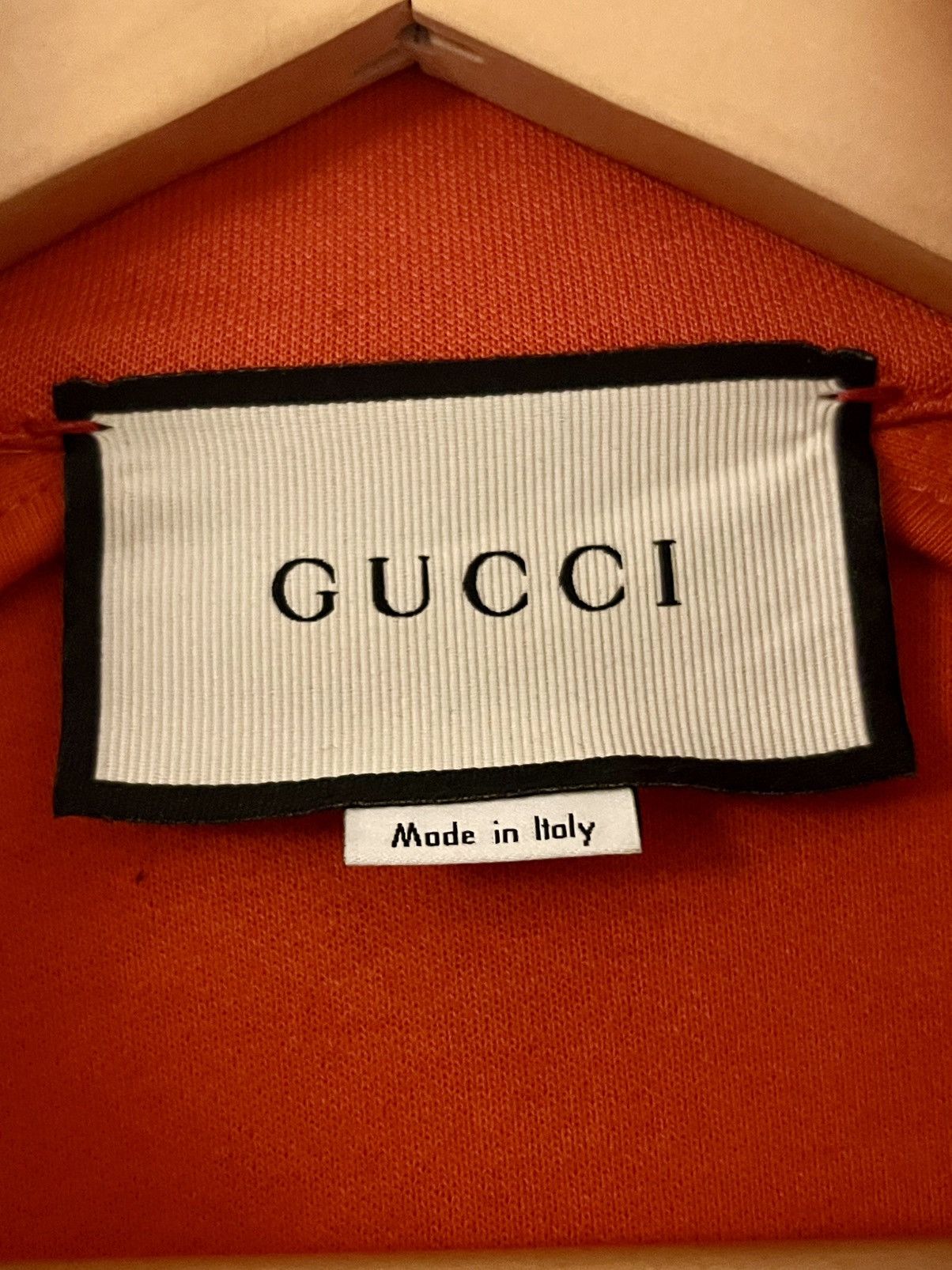 Gucci VERY RARE Orange Gucci Track Jacket With Gucci On Sleeves Size US S / EU 44-46 / 1 - 7 Thumbnail