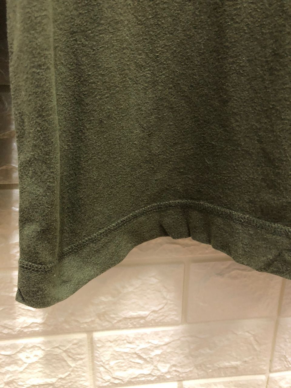 Vintage vintage Uniqlo Original wash for comfort sweater army green Size US L / EU 52-54 / 3 - 10 Thumbnail