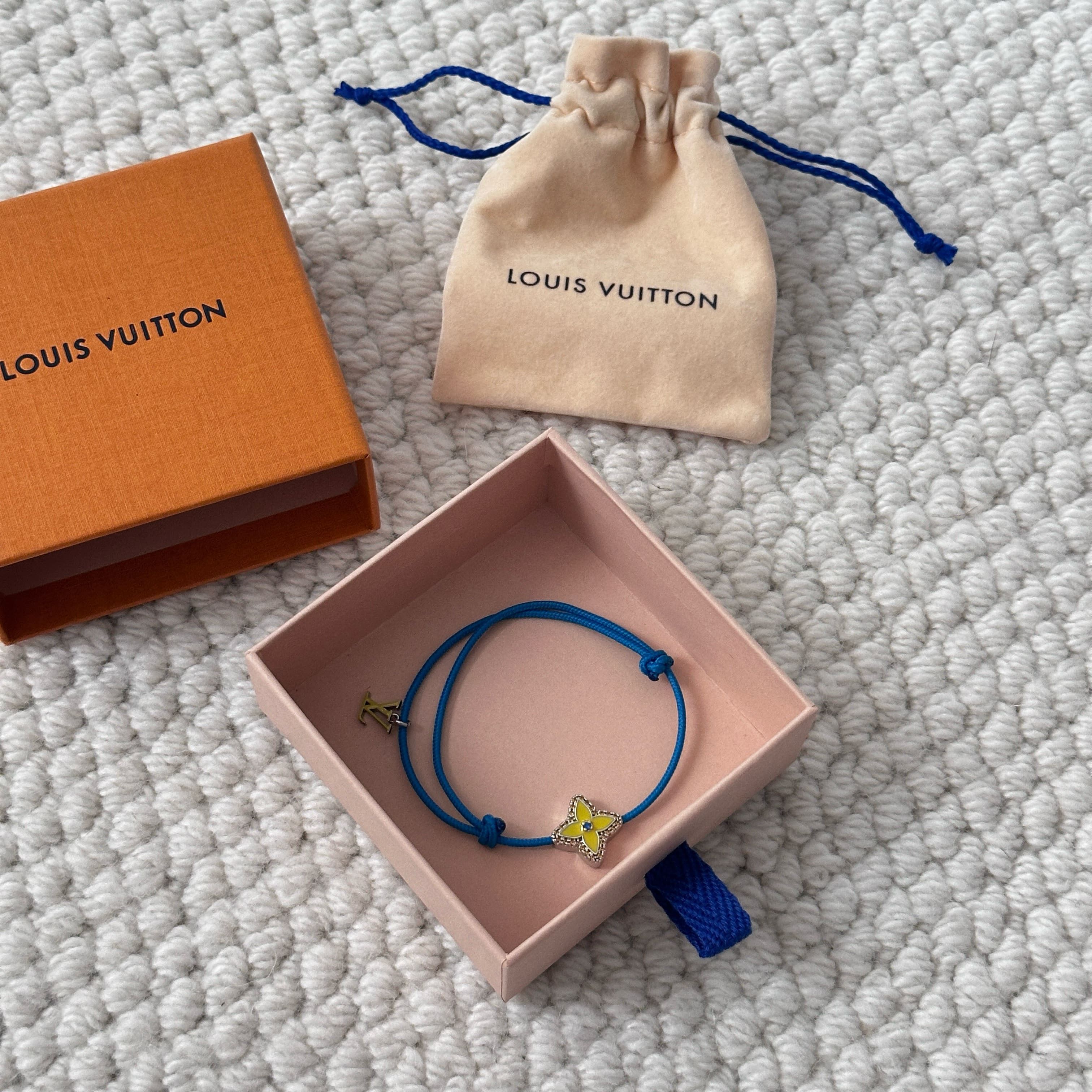 送料込◆希少【LOUIS VUITTON】Monogram Flower Stesia Bracelet Monogram Flower Stesia Bracelet S00 - Men - Fashion Jewelry
