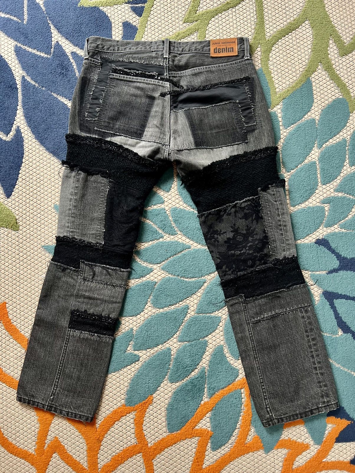 Comme des Garcons × Junya Watanabe Junta Watanabe x Comme Des Garçons Japanese patchwork denim Size US 30 / EU 46 - 2 Thumbnail