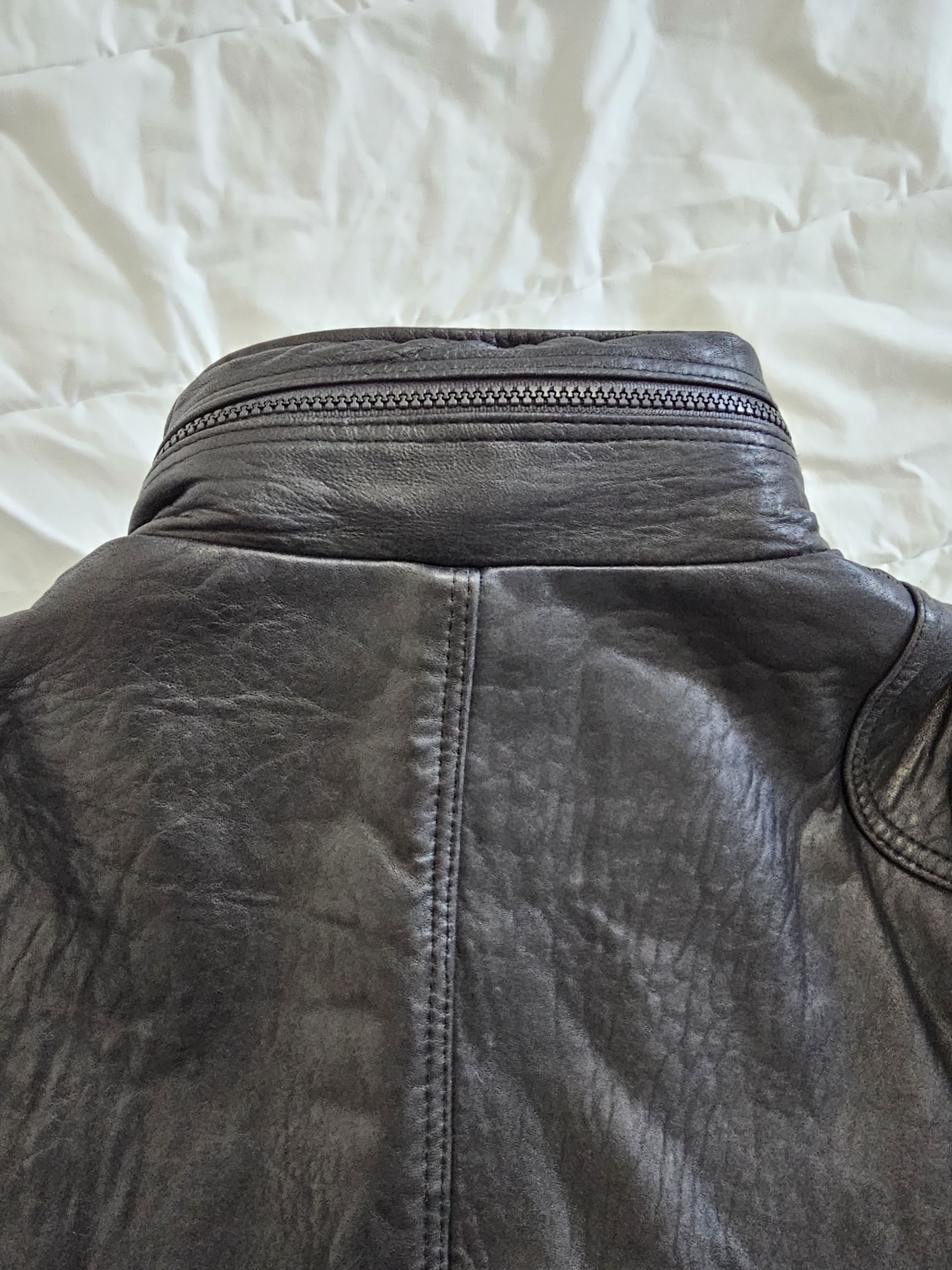 Yves Saint Laurent Vintage Yves Saint Laurent leather jacket Size US L / EU 52-54 / 3 - 5 Thumbnail