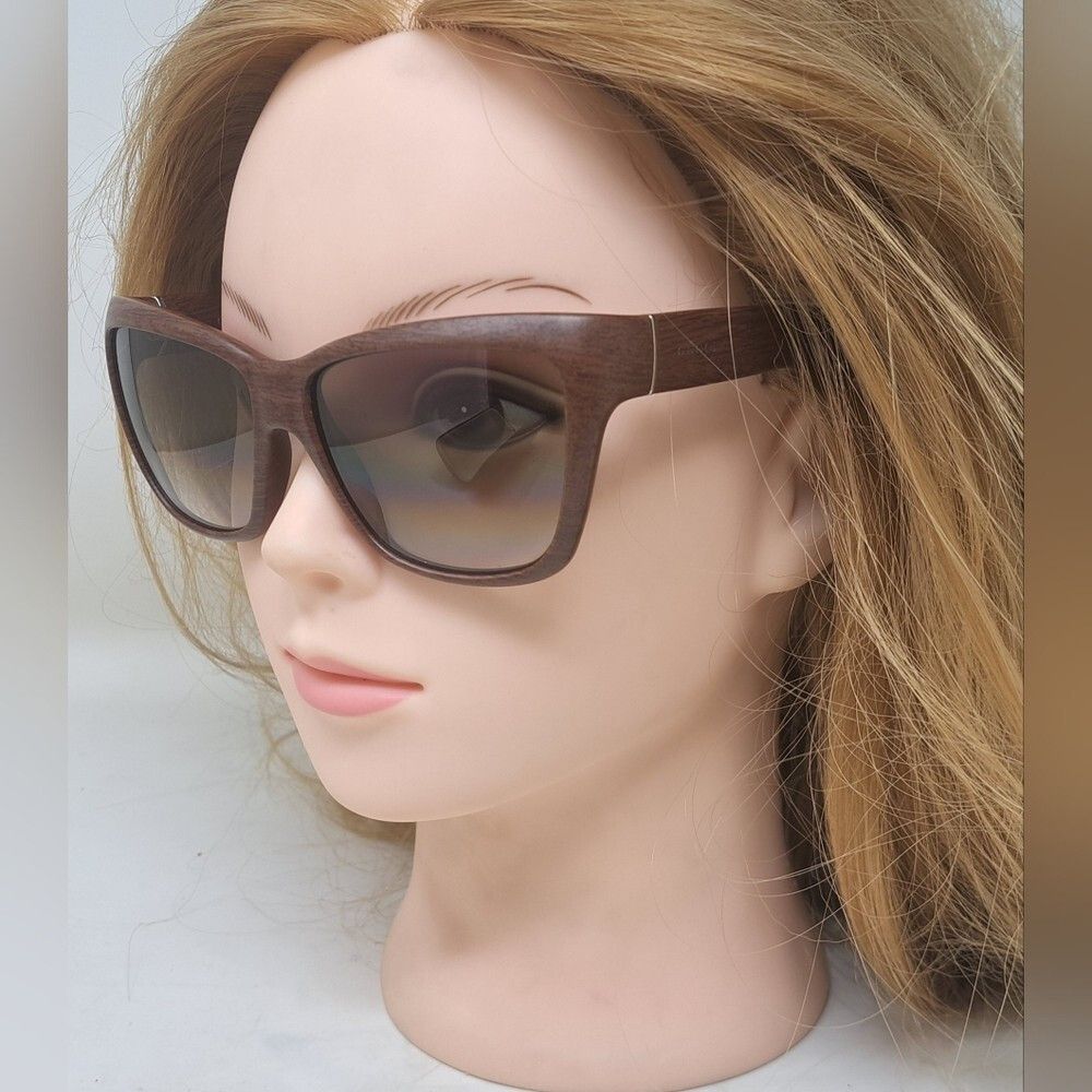 Gucci Gucci Women's Sunglasses Wood Grain Polarized Square GG 365 Size ONE SIZE - 1 Thumbnail