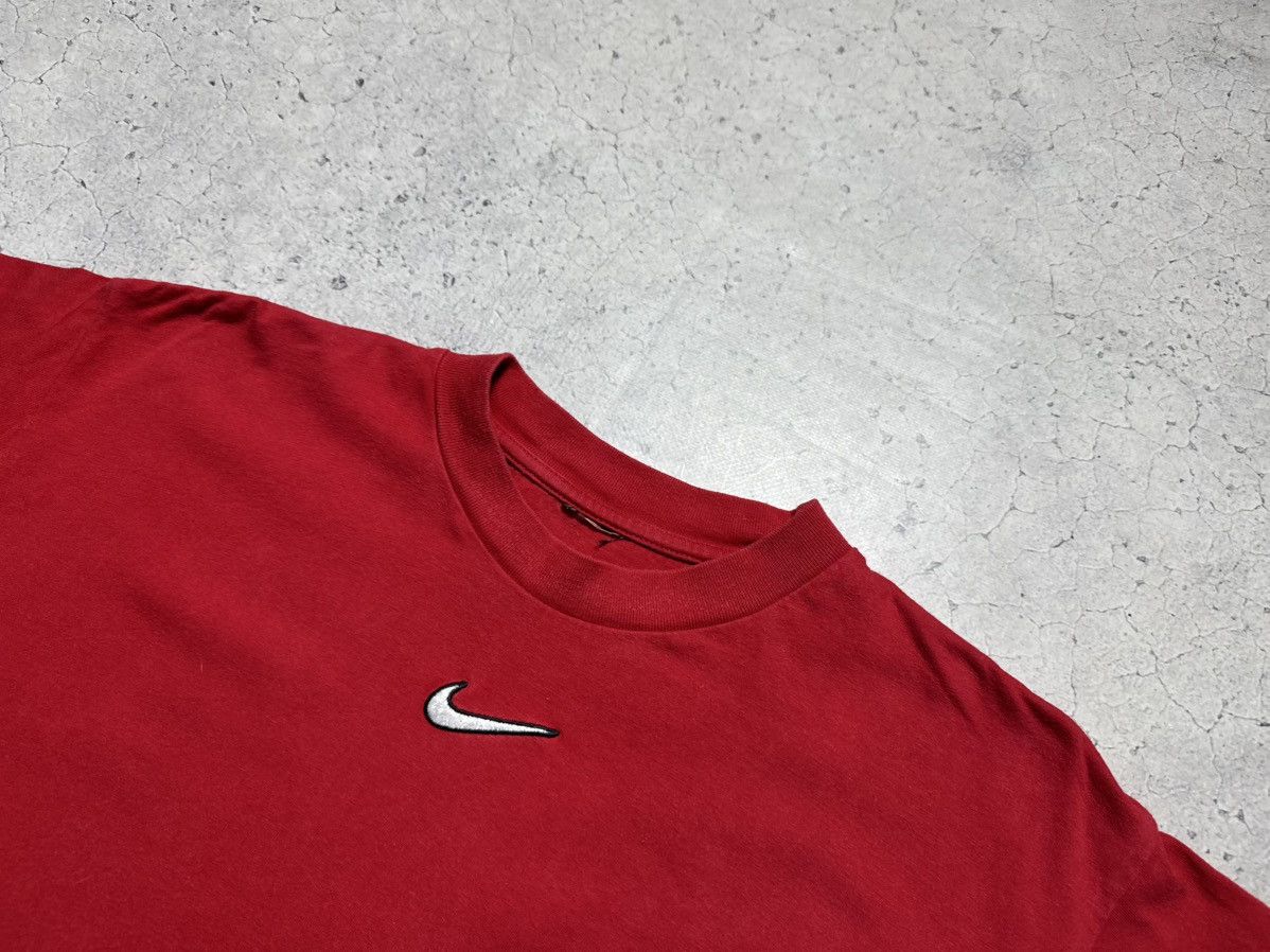 Nike Nike Vintage 90’s Centr Swoosh Shirt Size US XL / EU 56 / 4 - 4 Thumbnail