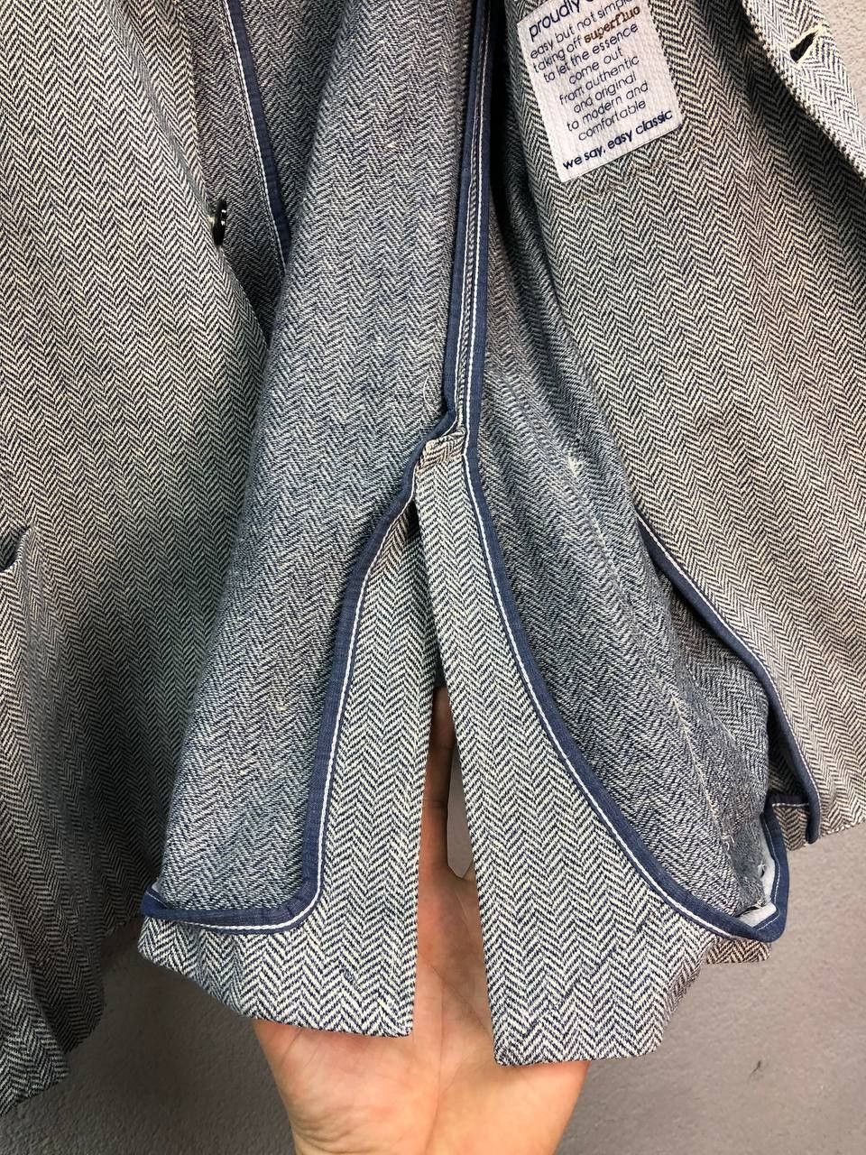 Circolo 1901 Circolo1901 linen mens blazer jacket size 58 / XL Size 54R - 8 Thumbnail