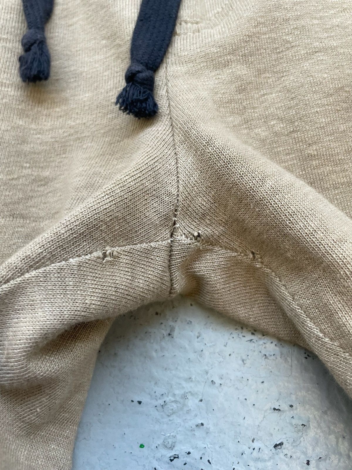 Ann Demeulemeester Ann Demeulemeester Linen Tan Trousers Size US 28 / EU 44 - 4 Thumbnail