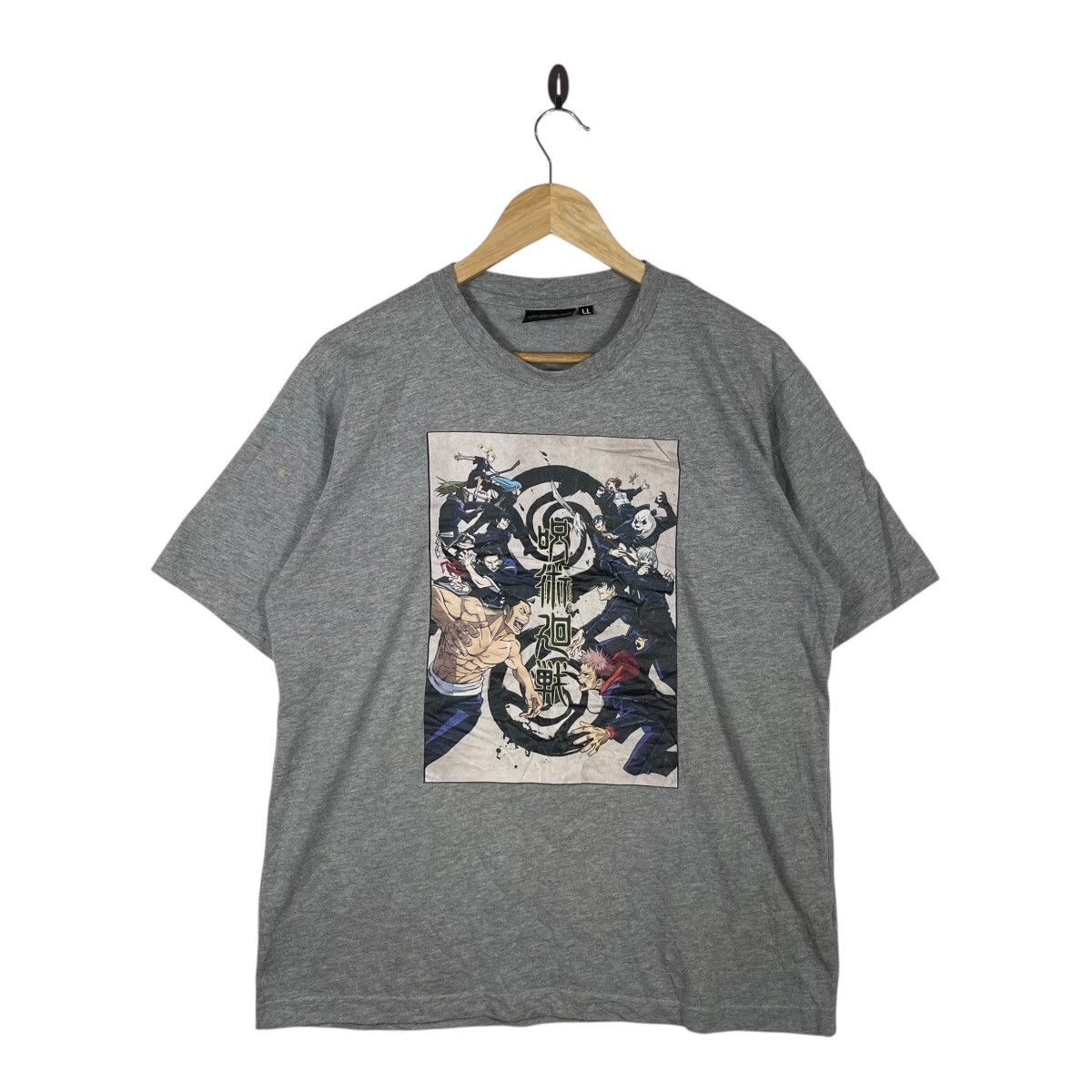 Vintage JUJUTSU KAISEN 呪術廻戦 ANIME GRAPHIC T-SHIRT STREETWEAR JAPAN Size US XL / EU 56 / 4 - 1 Thumbnail